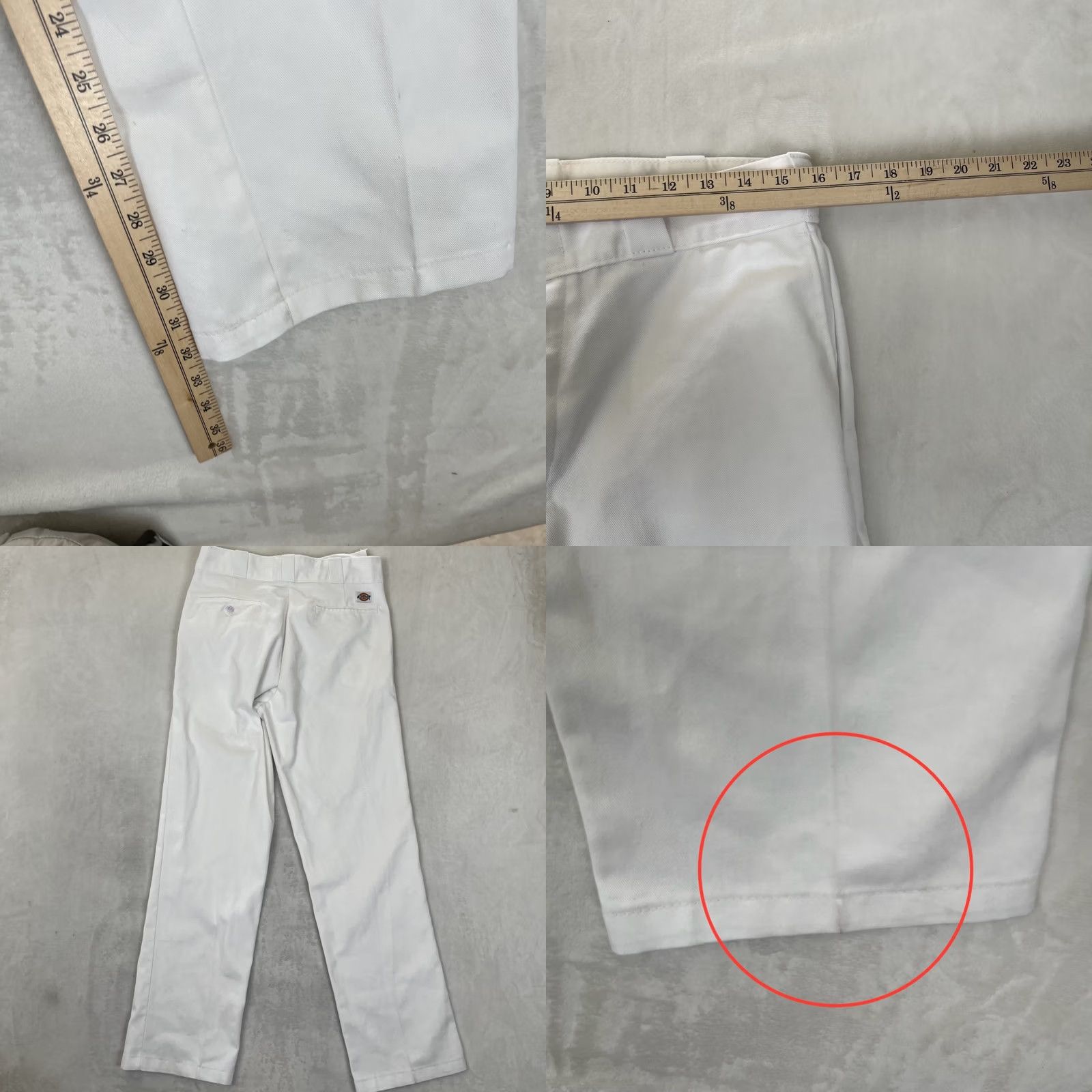 Dickies Dickies Pants Mens 32x32 White 874 Original Cotton Blend Work Worker Painters Shirt/ Pants Size US 32 / EU 48 - 8 Thumbnail