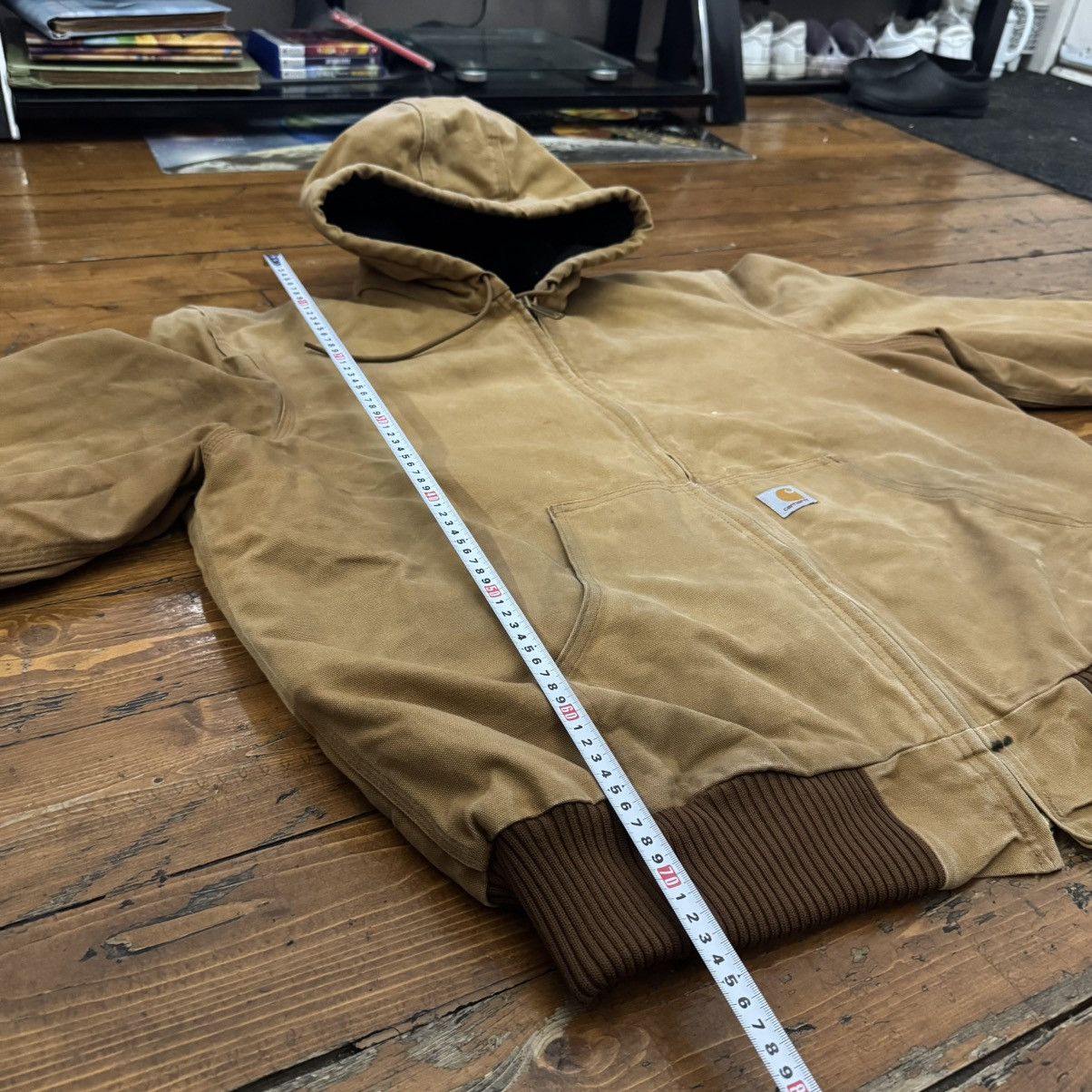 Carhartt VTG Carhartt J140 Duck Canvas Active Hood Jacket Size US XL / EU 56 / 4 - 5 Thumbnail