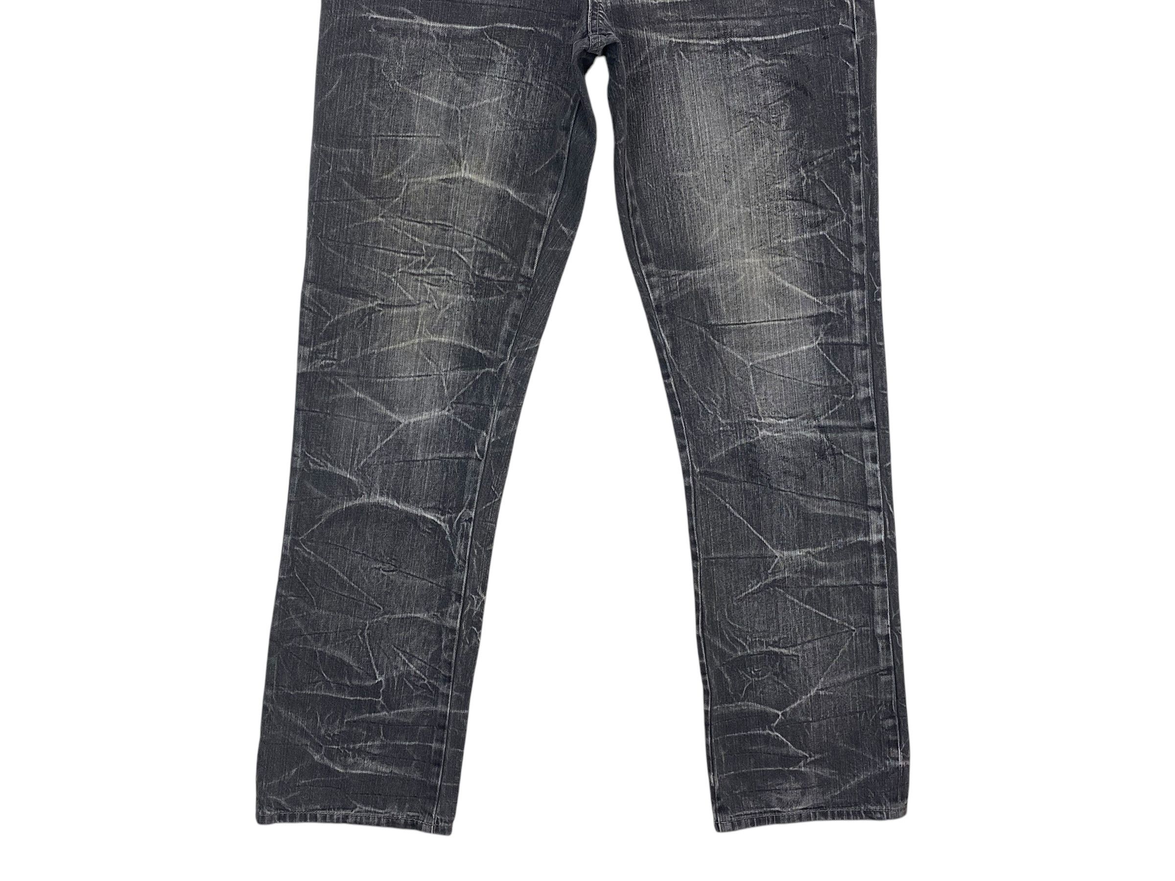 Japanese Brand Jack Serika Double Waist Light Wash Denim Size US 33 - 5 Thumbnail