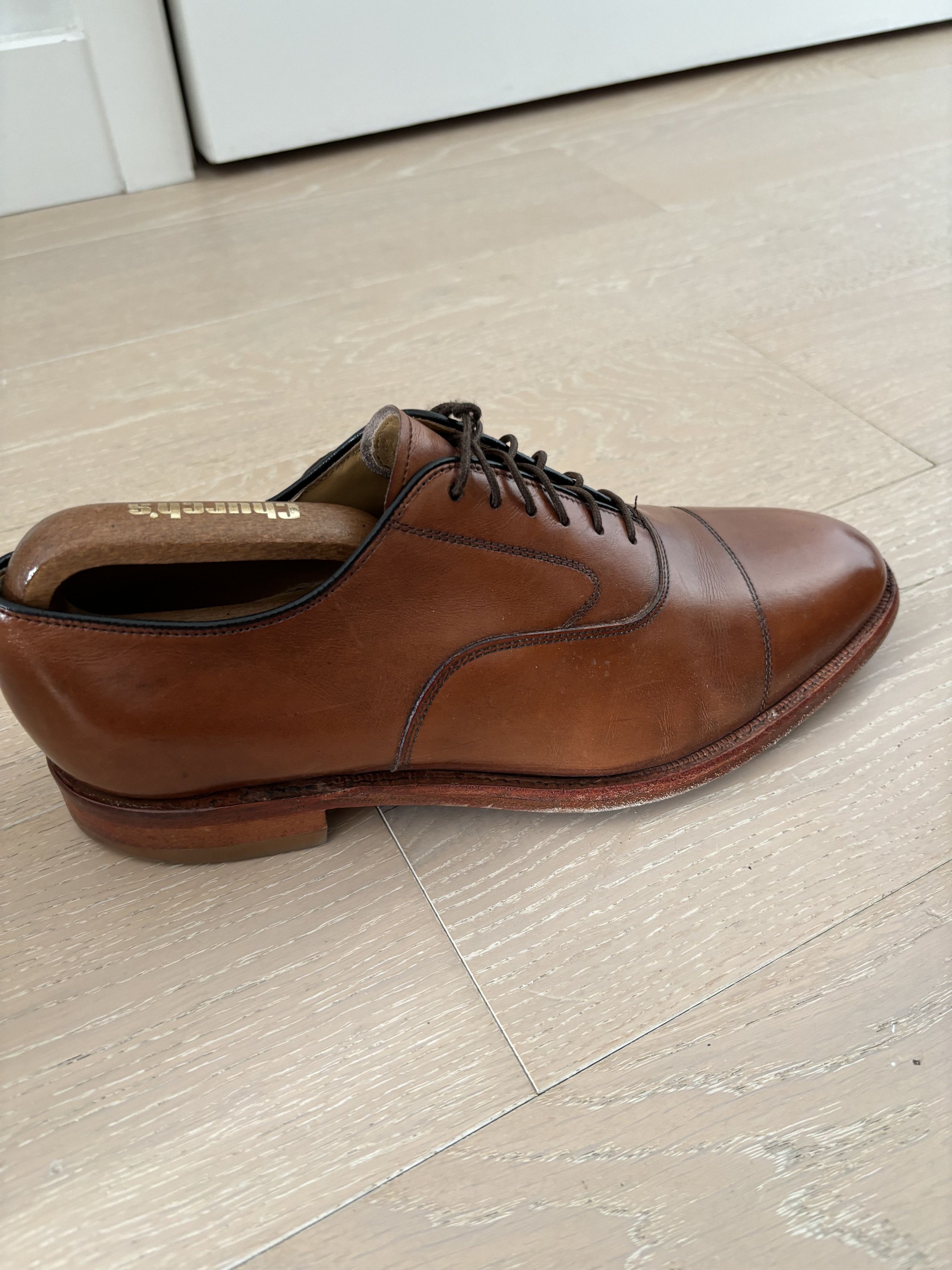 Johnston & Murphy Johnston & Murphy Limited Hyde Park II Tan Cap Toe Size US 8 / EU 41 - 12 Thumbnail