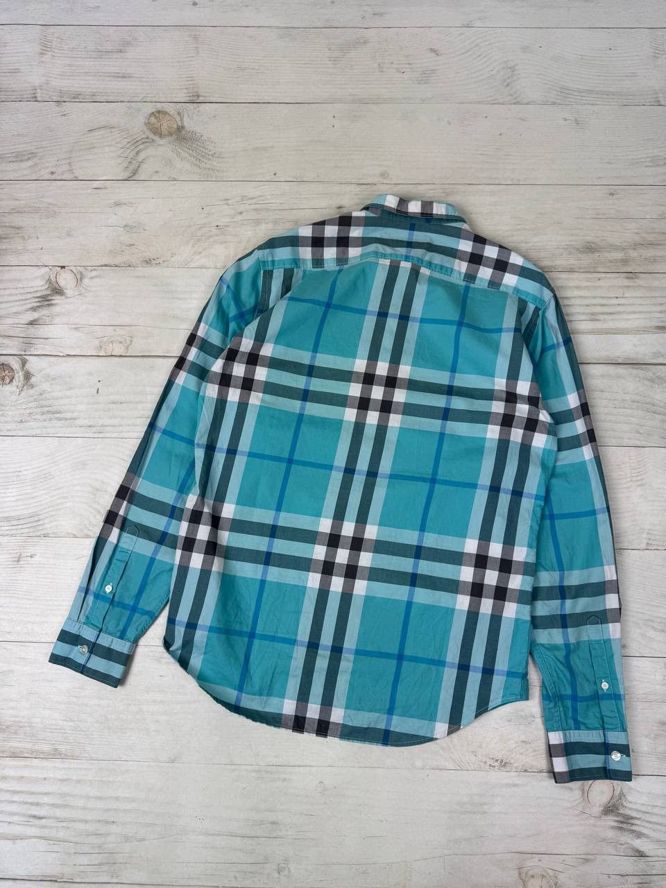 Burberry Burberry Brit Nova Check Blue Shirt Button Up Size US M / EU 48-50 / 2 - 13 Thumbnail