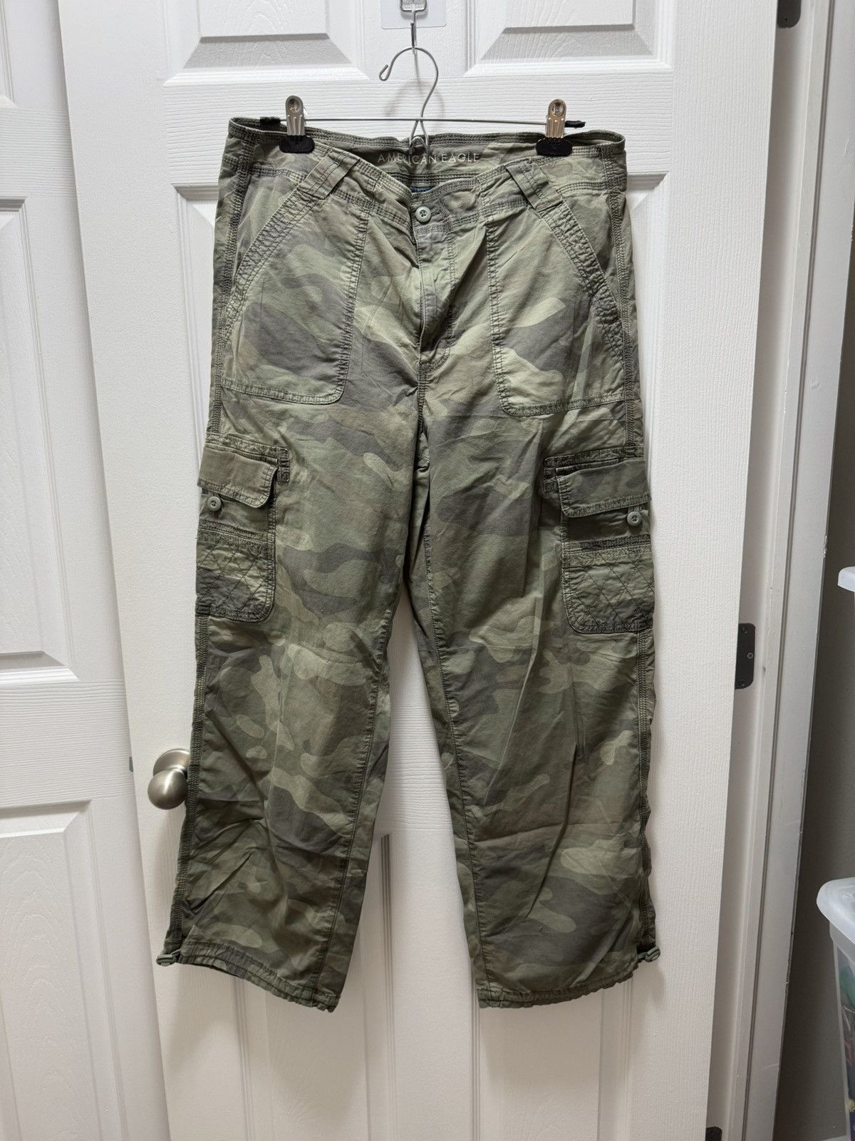 American Eagle Outfitters American Eagle Camo Cargo Pants RealTree Oversized Military Size US 34 / EU 50 - 1 Thumbnail