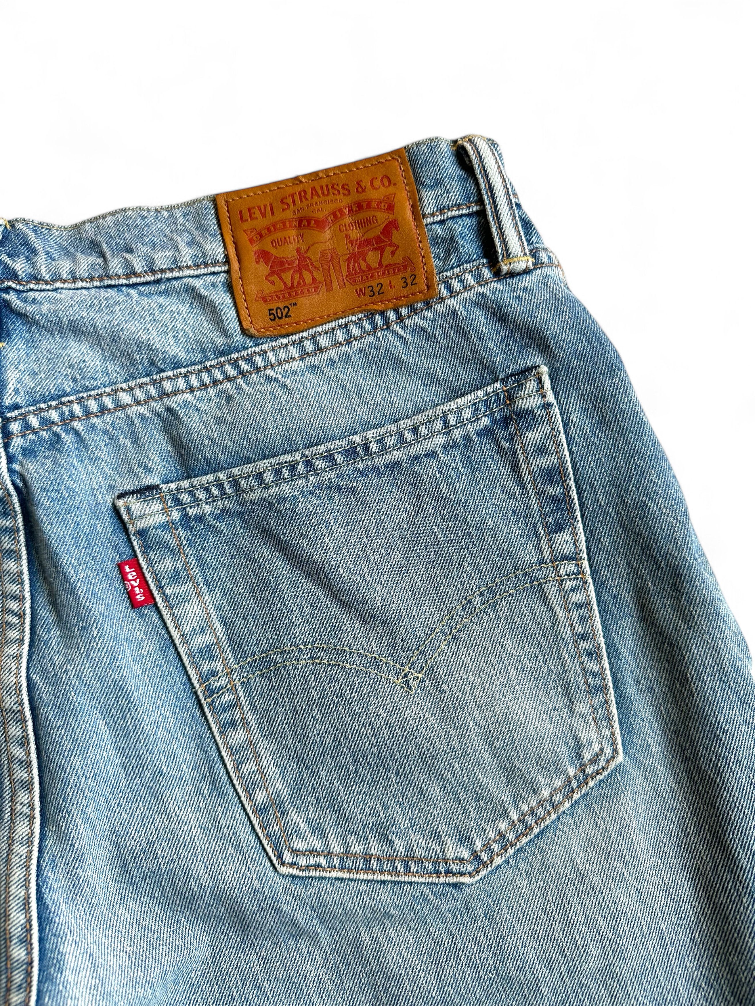 Levi's Levi's 502 Blue Denim Jeans Size US 32 / EU 48 - 5 Thumbnail