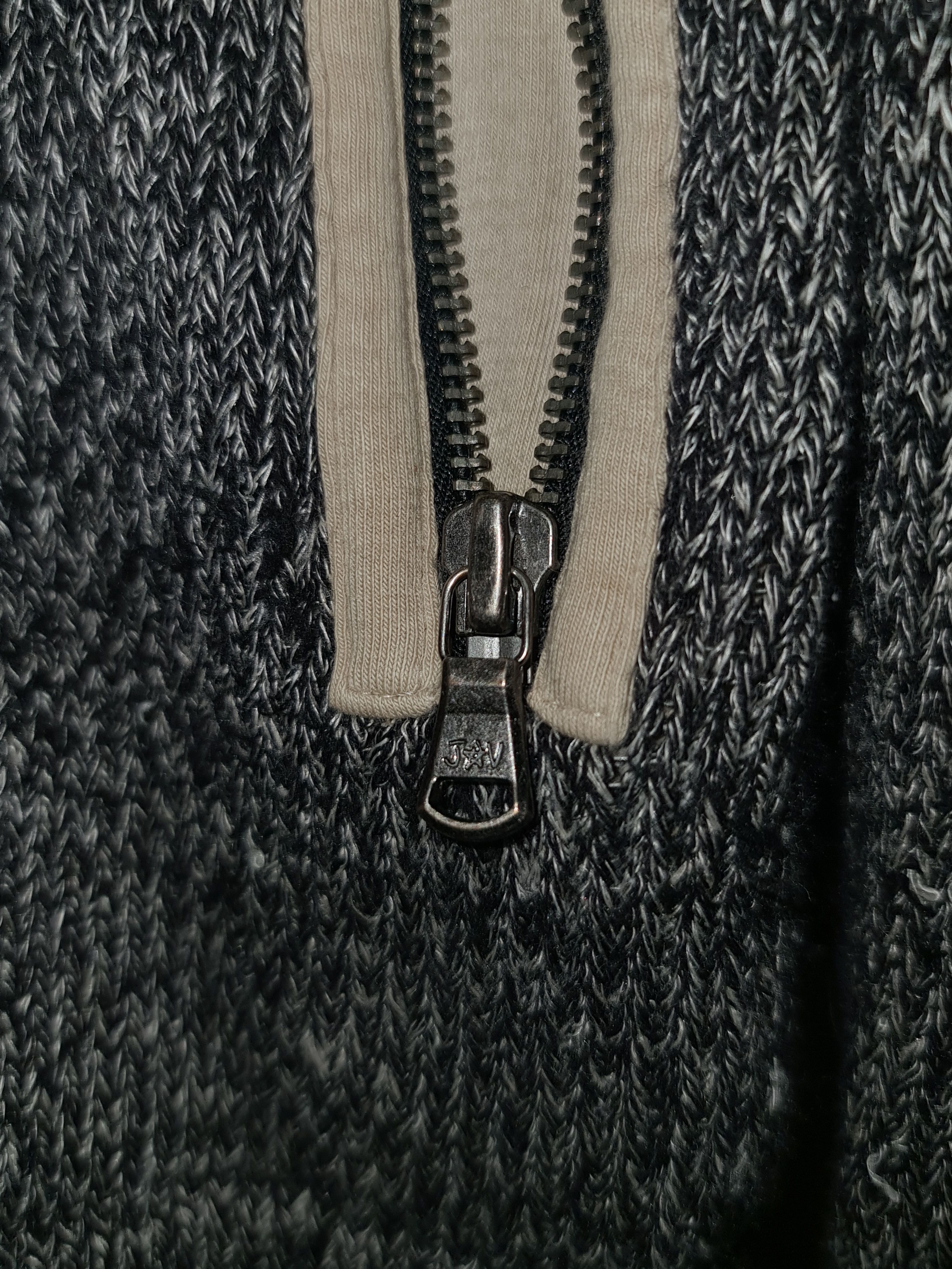 John Varvatos John Varvatos Linen Biker Moto USA Asymmetrical Zipper Hoodi Size US L / EU 52-54 / 3 - 10 Thumbnail