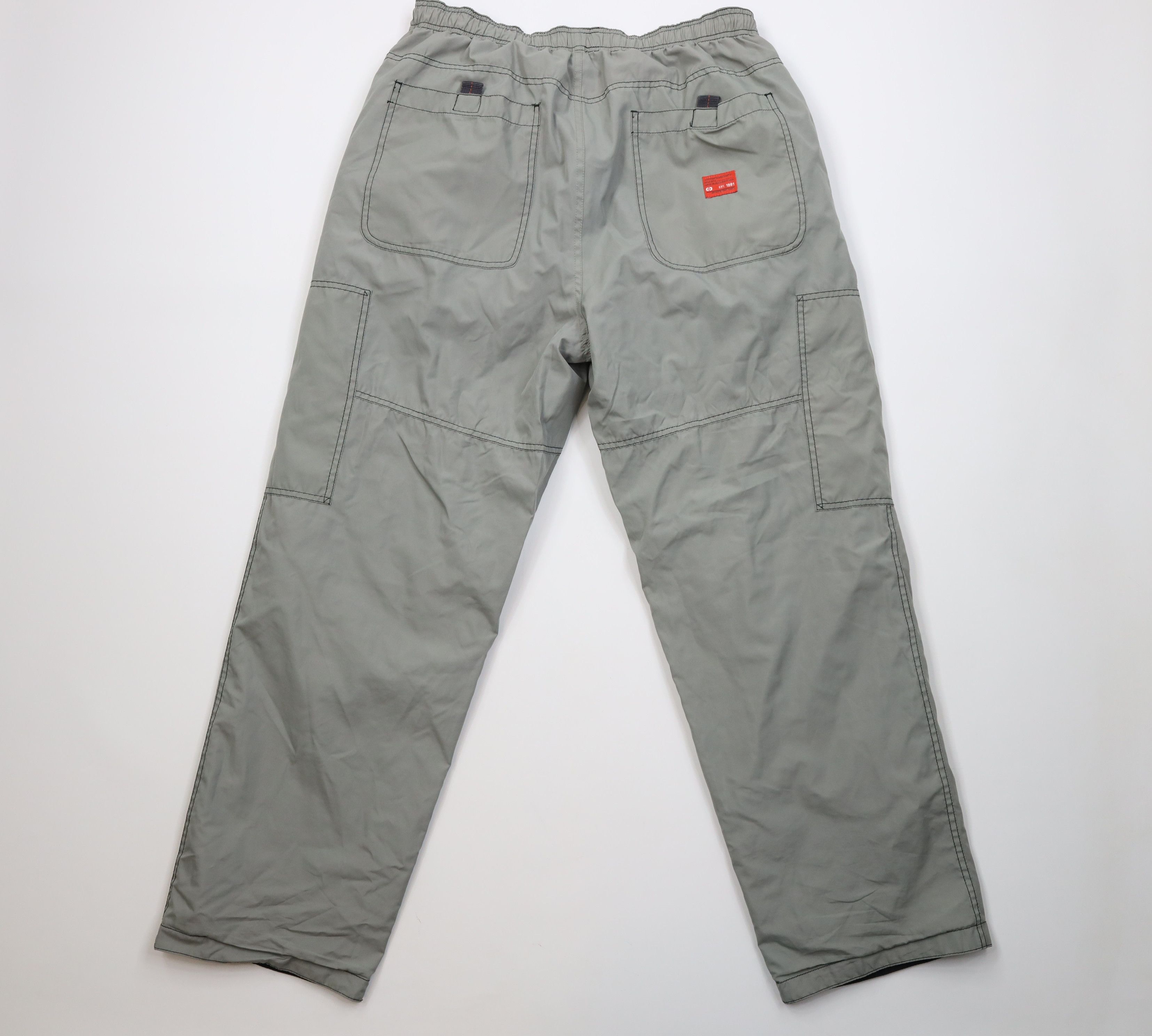 Vintage Vintage 90s Y2K Streetwear Reversible Windbreaker Pants Size US 36 / EU 52 - 14 Thumbnail
