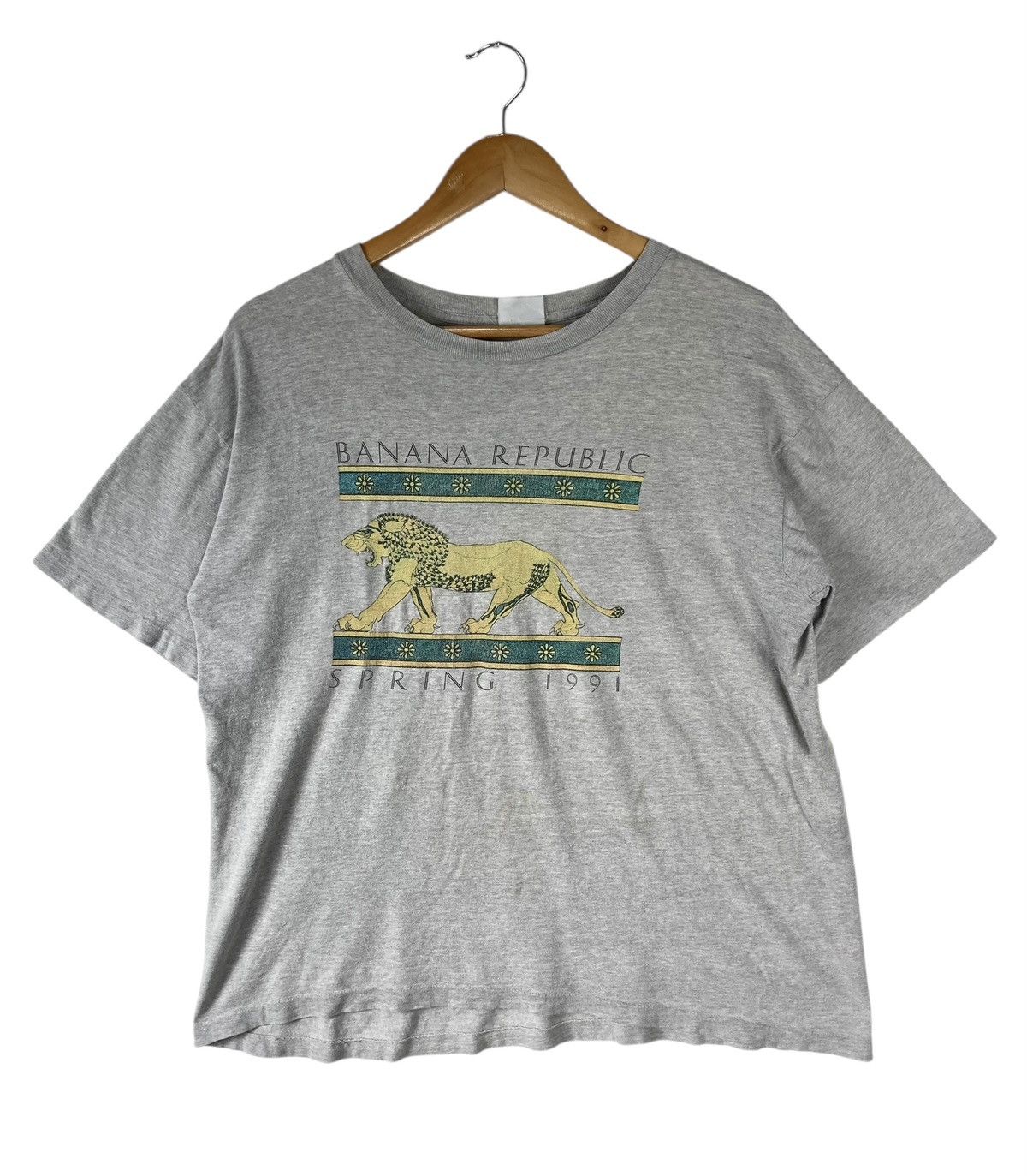 Banana Republic Vintage Spring 1991 Banana Republic Rare Collection Usa Tee Size US M / EU 48-50 / 2 - 2 Thumbnail