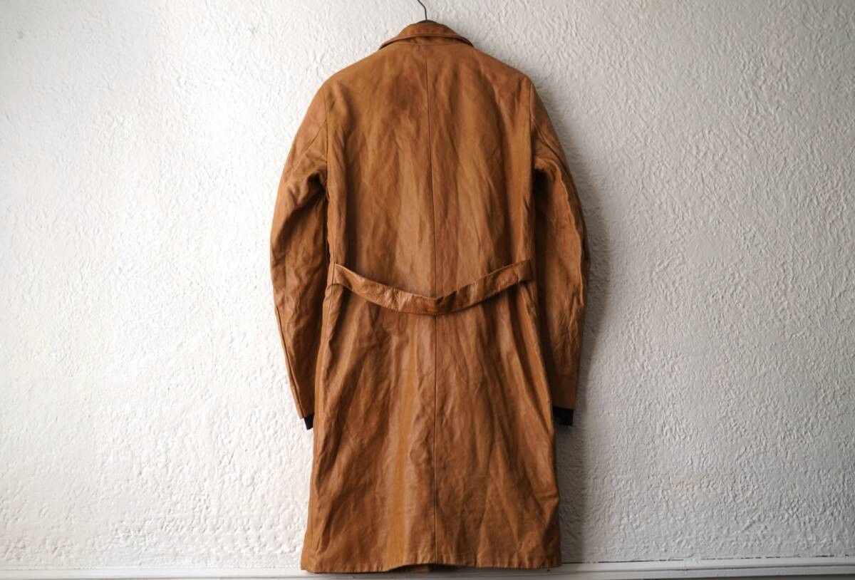 Carpe Diem 04SS Washable Leather Coat Size US M / EU 48-50 / 2 - 9 Thumbnail