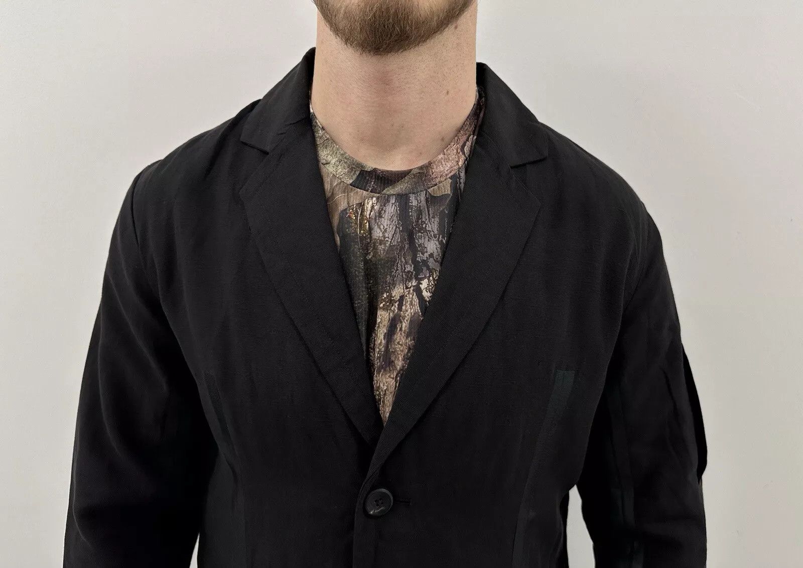 First Aid To The Injured First Aid To The Injured Men Blazer Jacket Linen Avant Garde Size US S / EU 44-46 / 1 - 5 Thumbnail