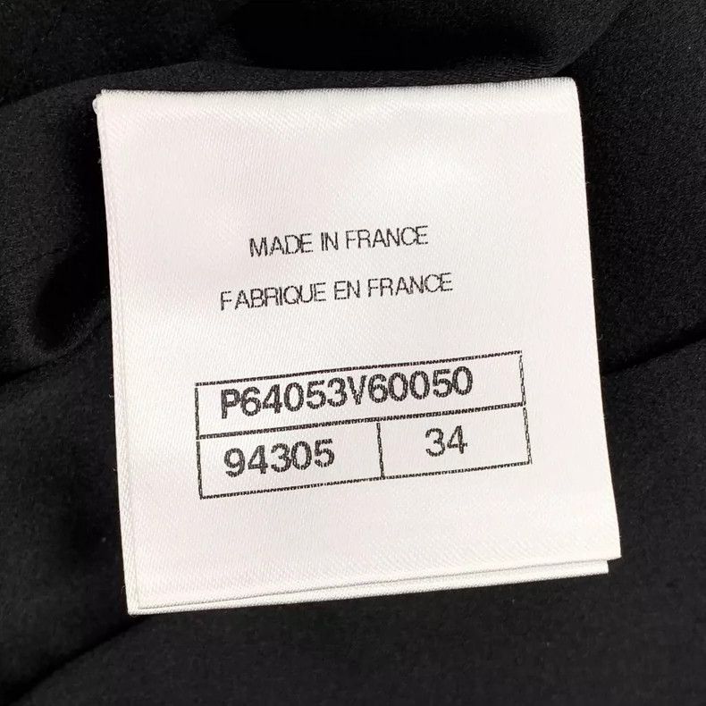 Chanel Chanel Black logo silk pleated skirt short skirt Nextarrow- Size 42" / US 20 - 7 Thumbnail