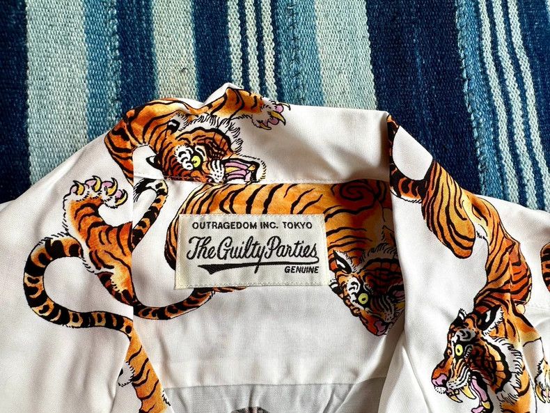 Wacko Maria Wacko maria Tiger Descends Trendy Retro Hawaiian Short Sle Size US XL / EU 56 / 4 - 4 Thumbnail