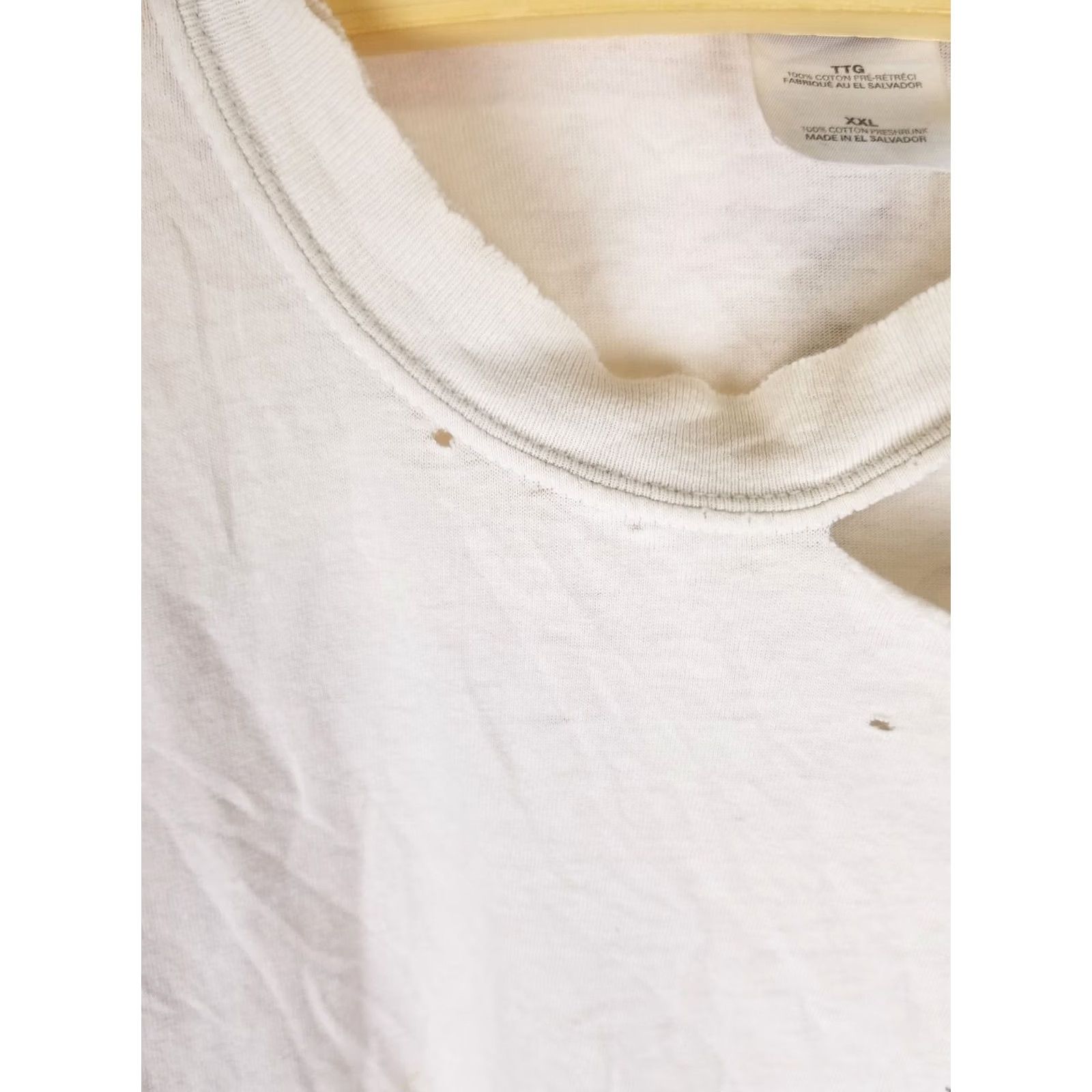 Vintage VINTAGE WHIRPOOL DISHWASHER DISTRESSED WORN LONG SLEEVE T-SHIRT XXL Shirt Men White 2002 Size US XXL / EU 58 / 5 - 7 Thumbnail