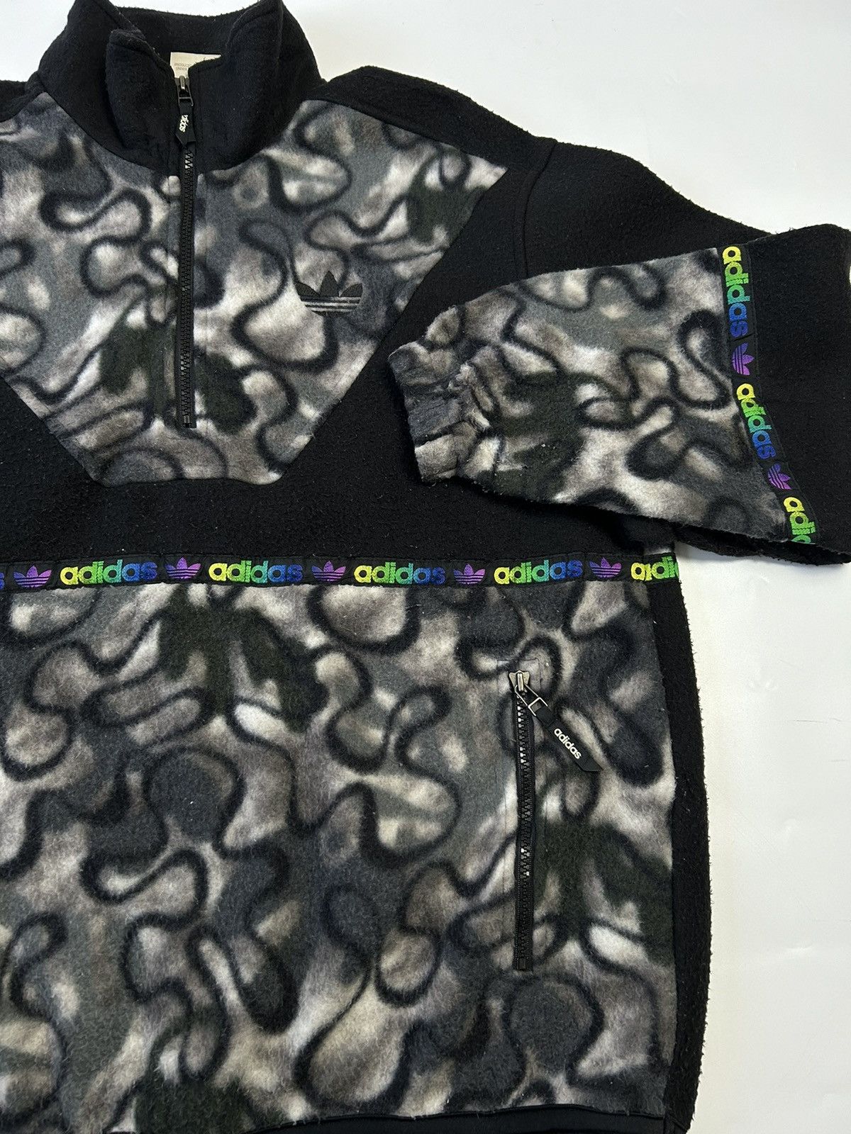 Adidas × Vintage VINTAGE 90s ADIDAS PULL OVER SWEATSHIRT Size US M / EU 48-50 / 2 - 3 Thumbnail