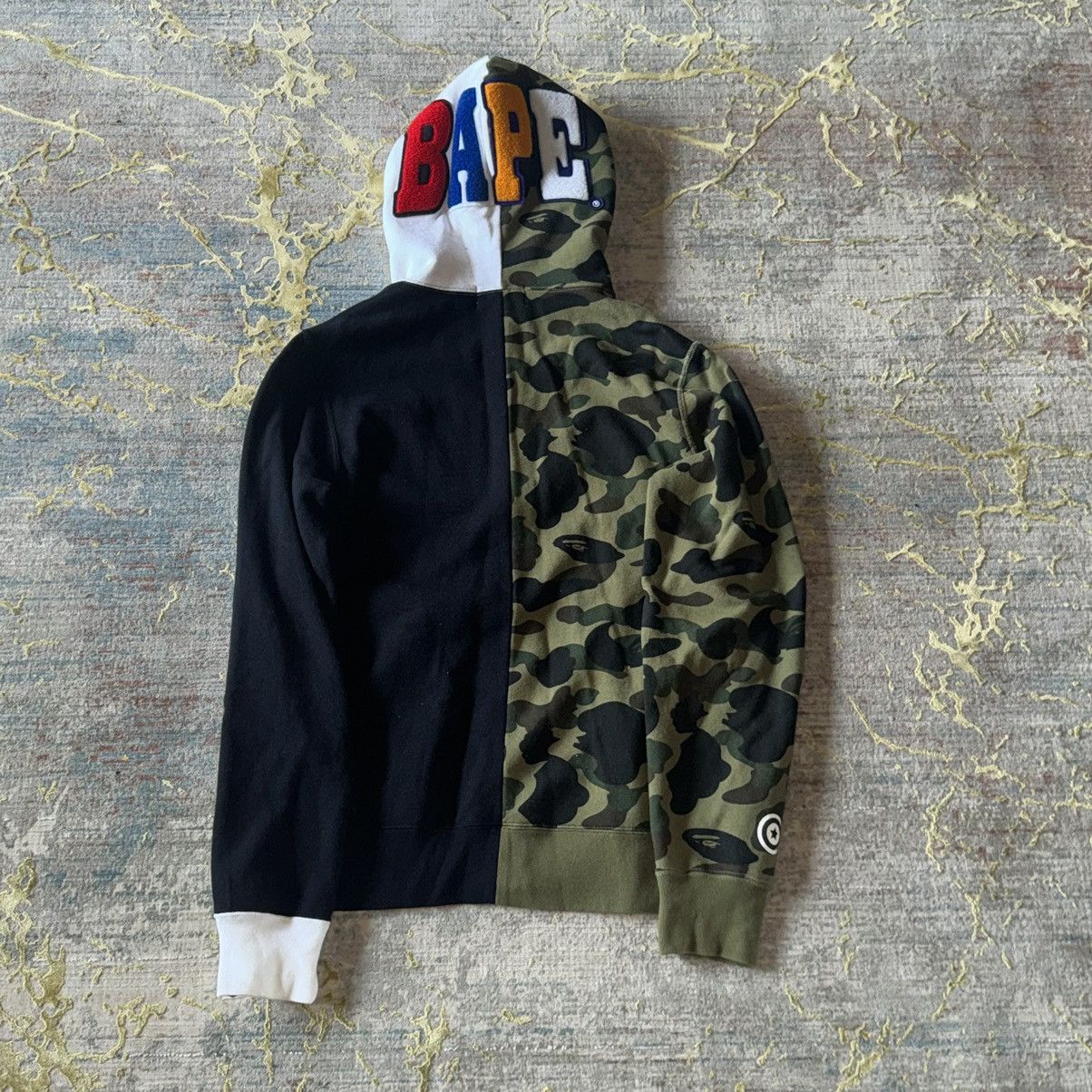 1st Camo 2nd Ape x Panda Half Full Zip Hoodie