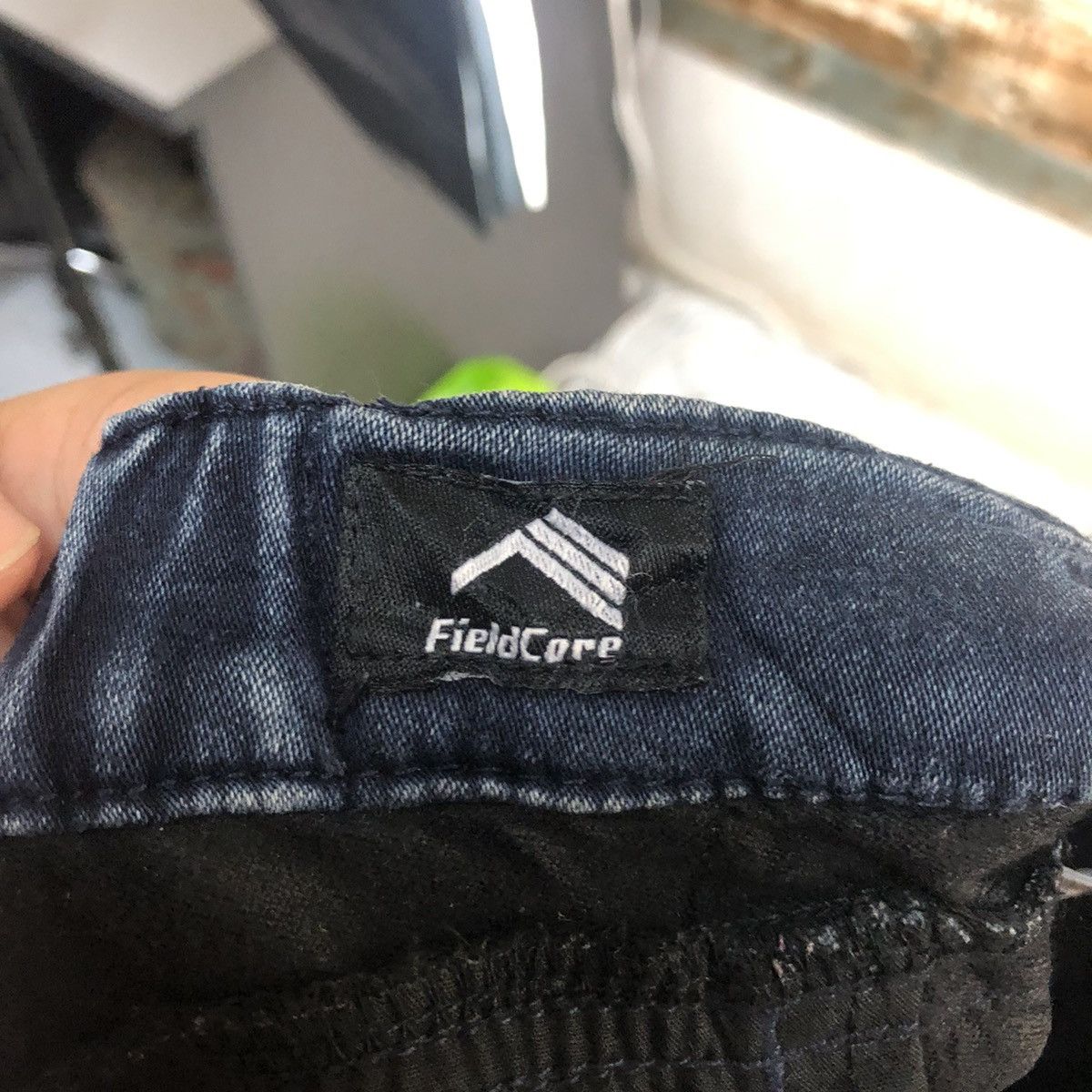 Japanese Brand Fieldcore Japanese utility tactical Blue Denim Pants #A2094 Size US 32 / EU 48 - 24 Thumbnail