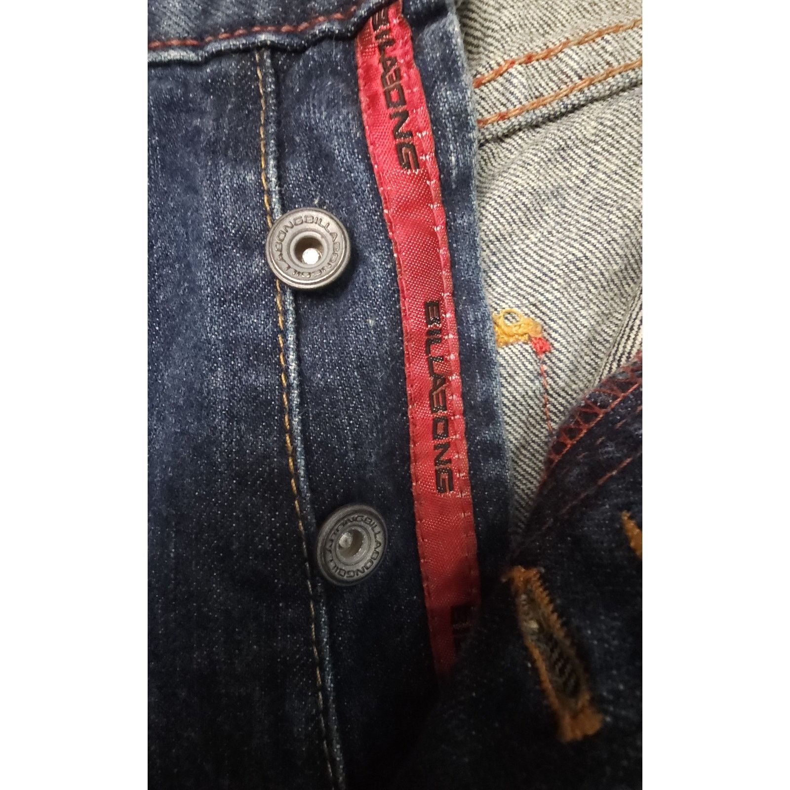 Billabong Vintage Billabong 90's Y2K Buttonfly Denim Skater Hip Hop 28 Size US 28 / EU 44 - 7 Thumbnail