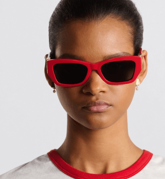 Dior o1w1db10725 Size : OS / MISSS1 S1I Sunglasses in Red Size ONE SIZE - 4 Thumbnail