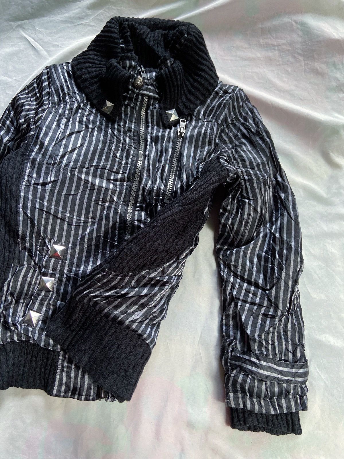 Beauty Beast DIG DEEP PUNK STRIPED ZIP JACKET Size US S / EU 44-46 / 1 - 9 Thumbnail