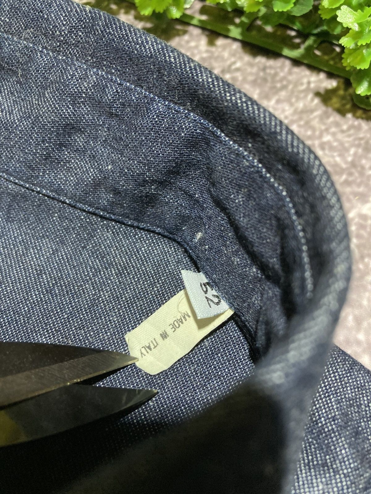 Helmut Lang Helmut Lang 1999 Men's Shirt L Blue Cotton Denim Parachute Size US L / EU 52-54 / 3 - 11 Thumbnail