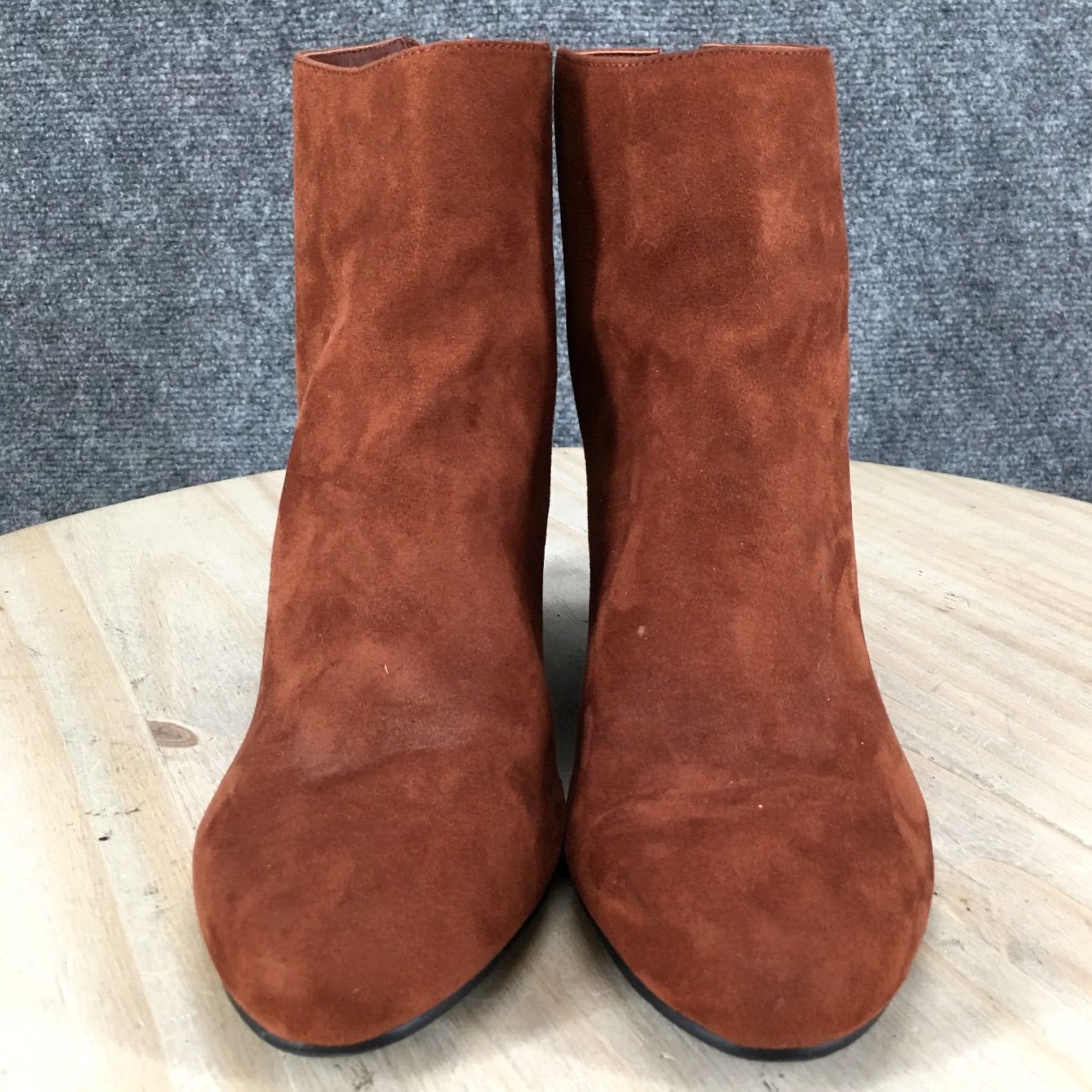 Dolce Vita DV Dolce Vita Boots Womens 9 Casual Back Zip Wedge Ankle Bootie Brown Fabric Boots Women 9 Brown Fabric Wedge Ankle Bootie Dolce Vita Mens? Size US 9 / IT 39 - 7 Thumbnail
