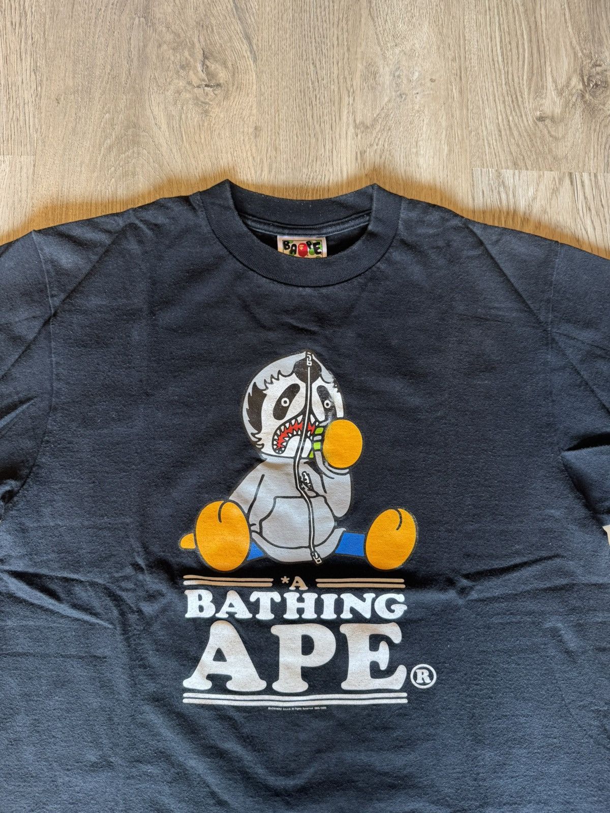 Bape BAPE PANDA BLACK T-SHIRT Size US M / EU 48-50 / 2 - 2 Thumbnail