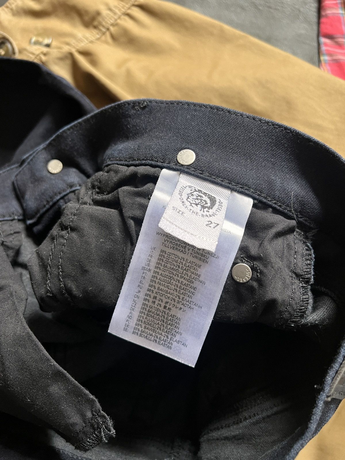 Diesel Flared Diesel Bootcut-Flare Low Waist Jeans Size 26" / US 2 / IT 38 - 11 Thumbnail