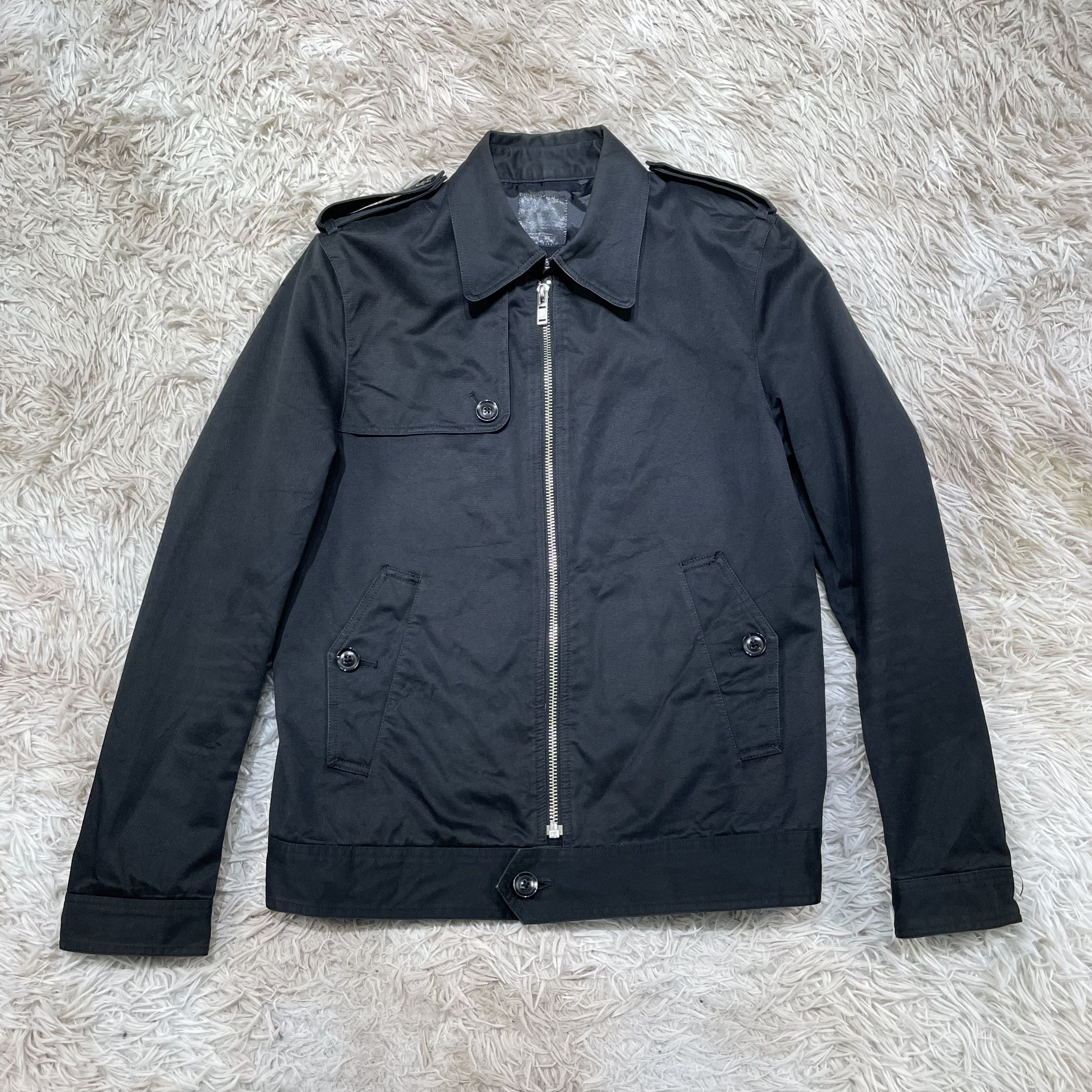 NANO universe GROUND FLOOR BLACK COTTON JACKET Size US S / EU 44-46 / 1 - 1 Thumbnail
