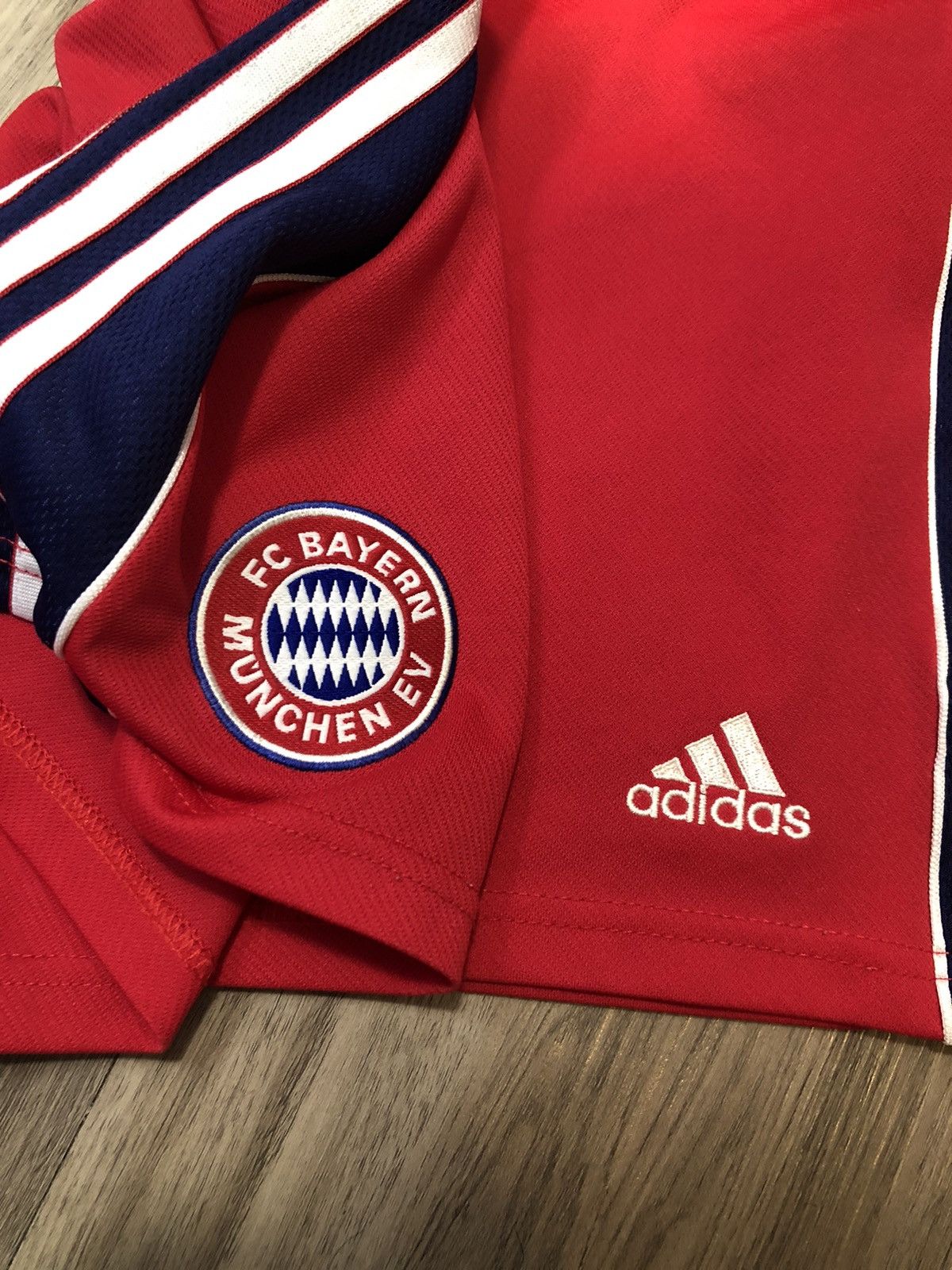 Adidas Bayern Munich 00/01 home jersey set #11 Effenberg Size US L / EU 52-54 / 3 - 13 Thumbnail