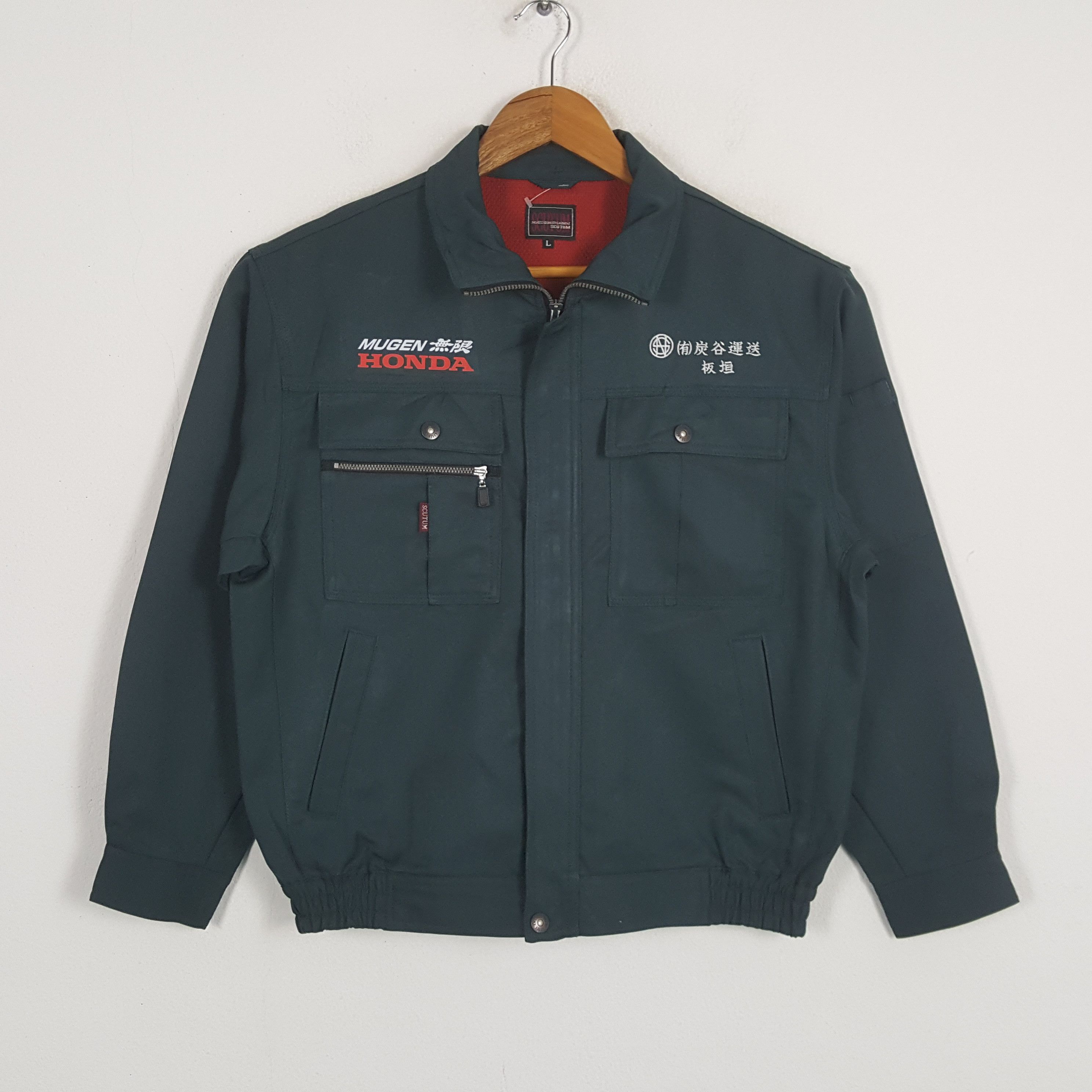 Japanese Brand × Vintage Vintage Mugen Honda Japanese Racing Team Custom Jacket Size US M / EU 48-50 / 2 - 3 Thumbnail