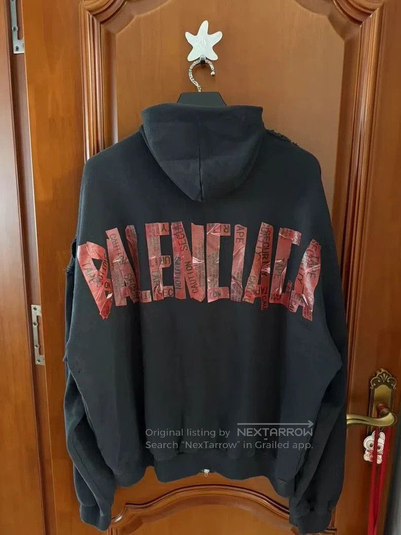 Balenciaga Balenciaga 2025 Red Tape Jacket. Size US XL / EU 56 / 4 - 1 Thumbnail