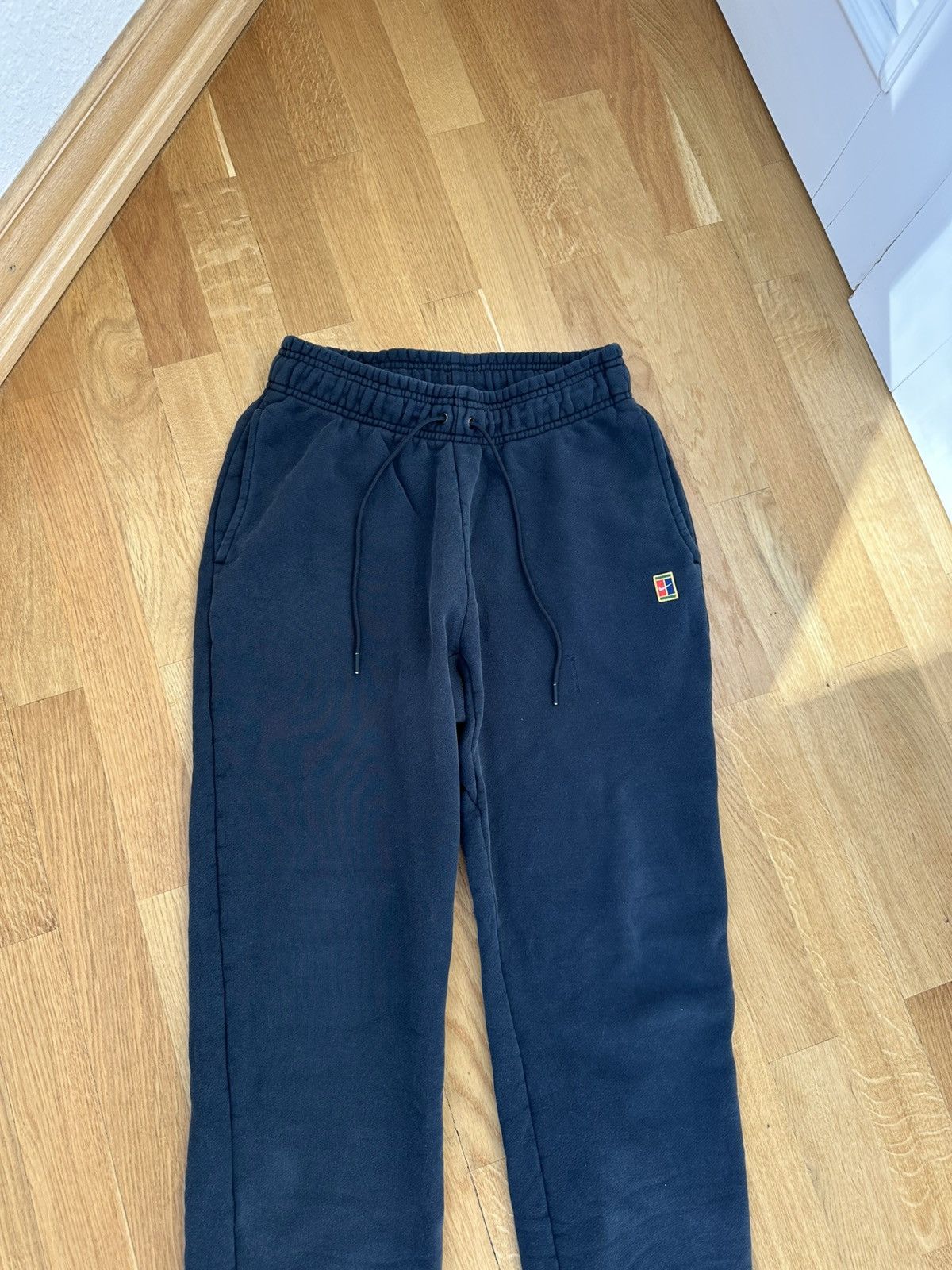 Nike Vintage Nike Court Pants Logo Black Fit Y2K Size US 32 / EU 48 - 3 Thumbnail