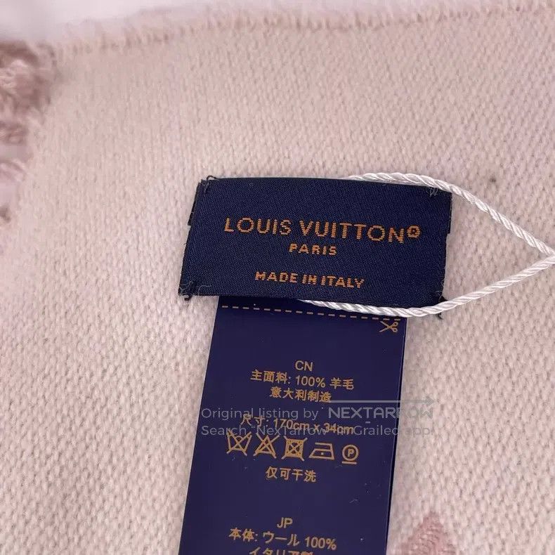 Louis Vuitton Louis Vuitton Wool scarf Size ONE SIZE - 7 Thumbnail