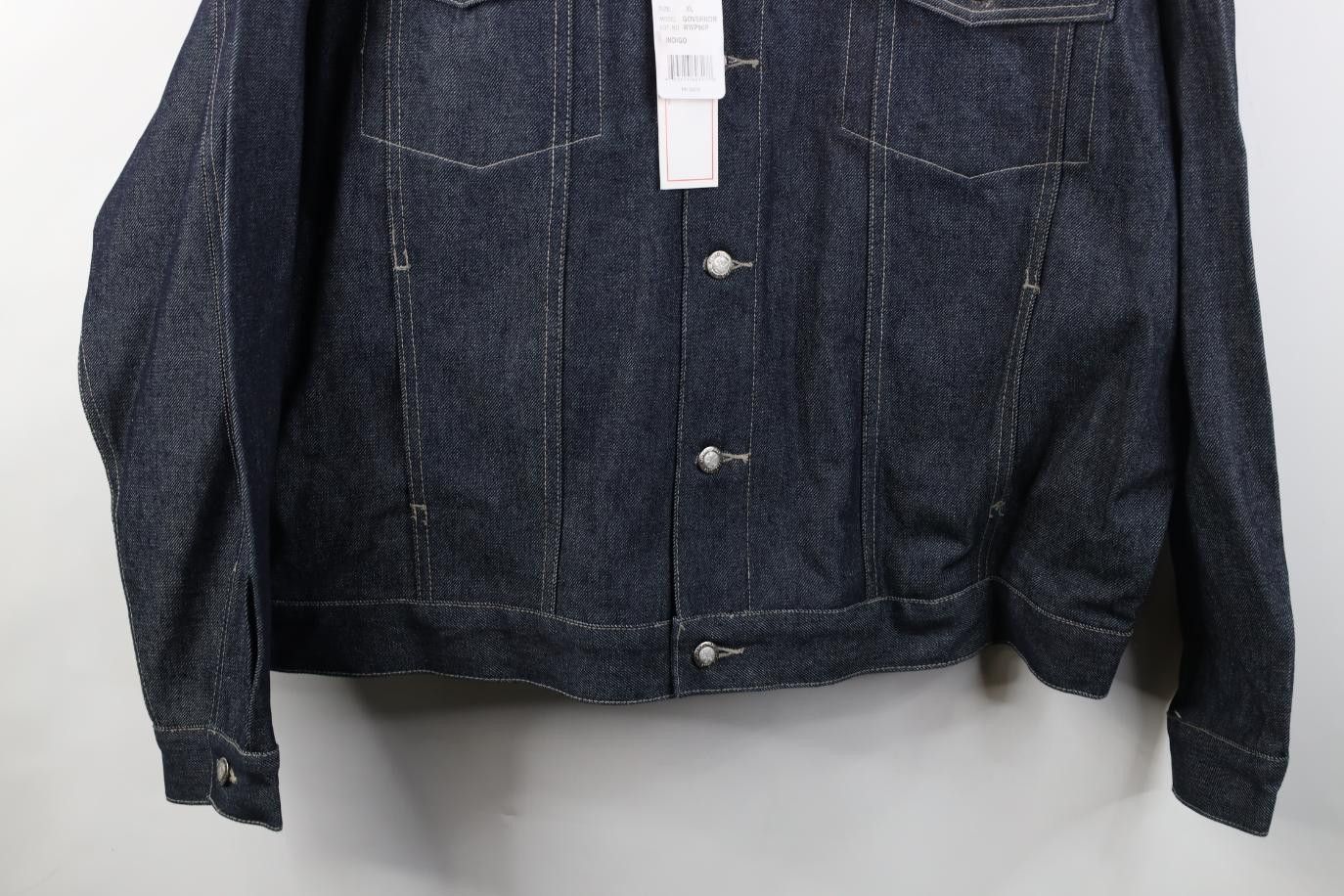 Vintage Deadstock Vintage 90s Streetwear Jean Trucker Jacket Blue Size US XL / EU 56 / 4 - 3 Thumbnail