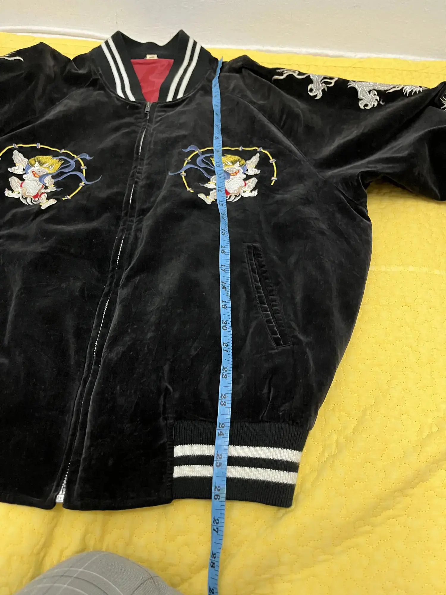 Japanese Brand Sukajan Genkai Embroidery Jacket Size US L / EU 52-54 / 3 - 8 Thumbnail