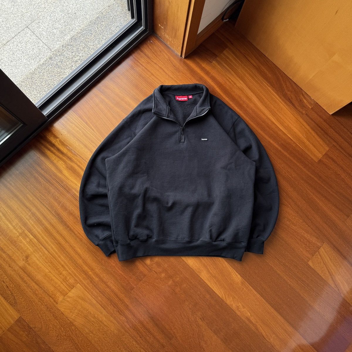 Supreme Small Box Half Zip Pullover Camo | Grailed