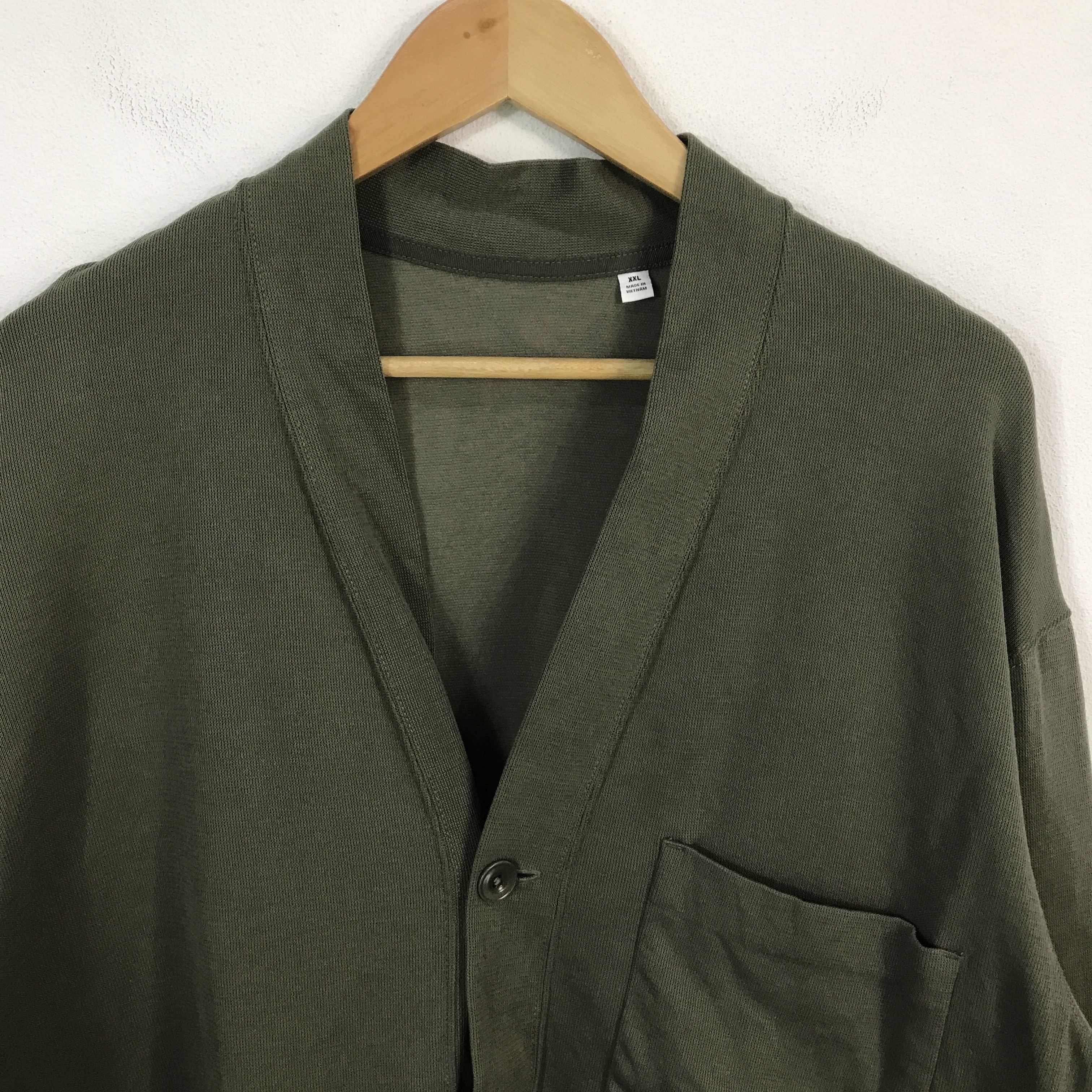 Christophe Lemaire × Japanese Brand × Uniqlo Lemaire x uniqlo button Cardigan jacket Size US XXL / EU 58 / 5 - 3 Thumbnail