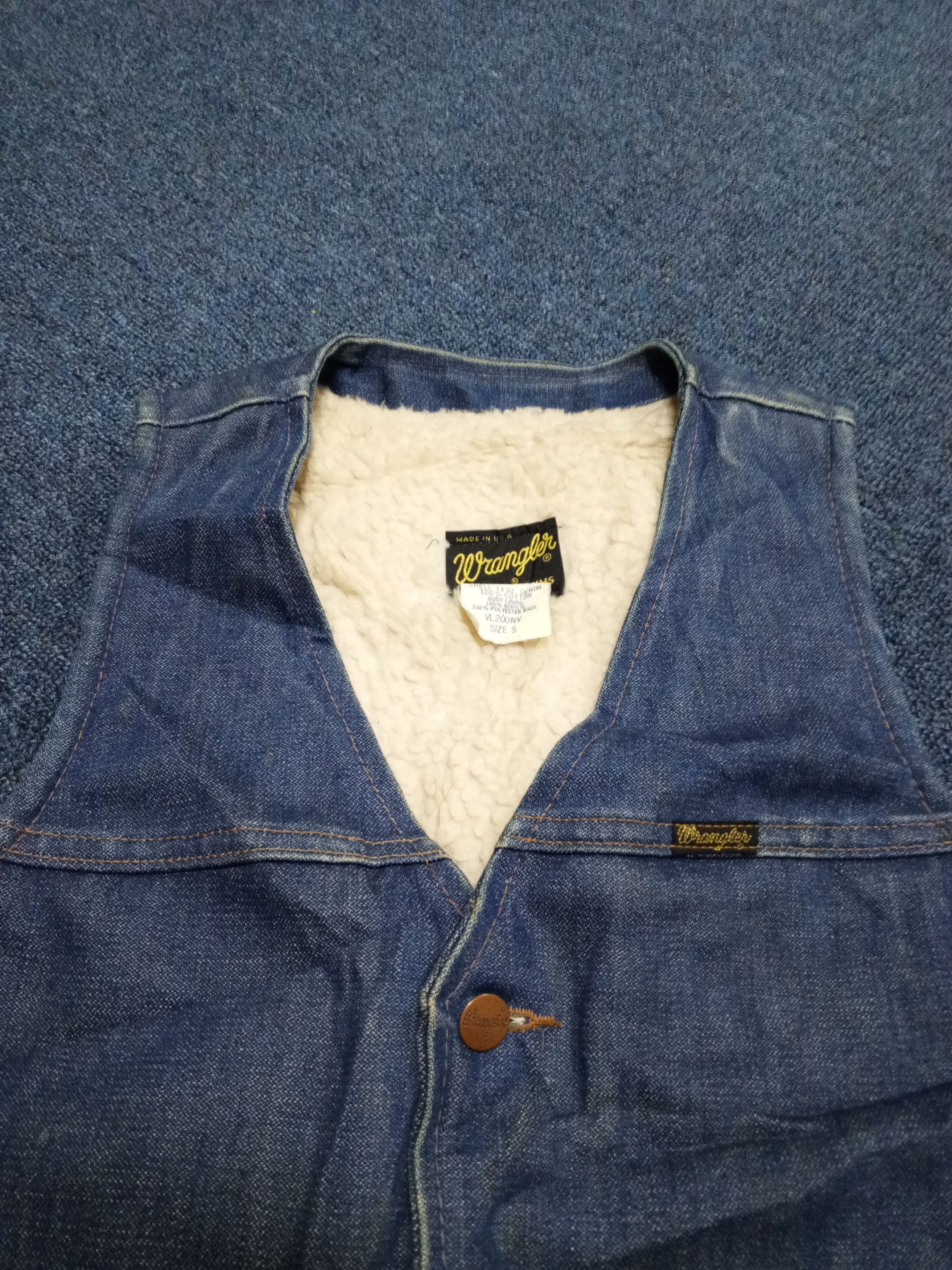 Wrangler Vest wrangler vintage rare Size US M / EU 48-50 / 2 - 6 Thumbnail