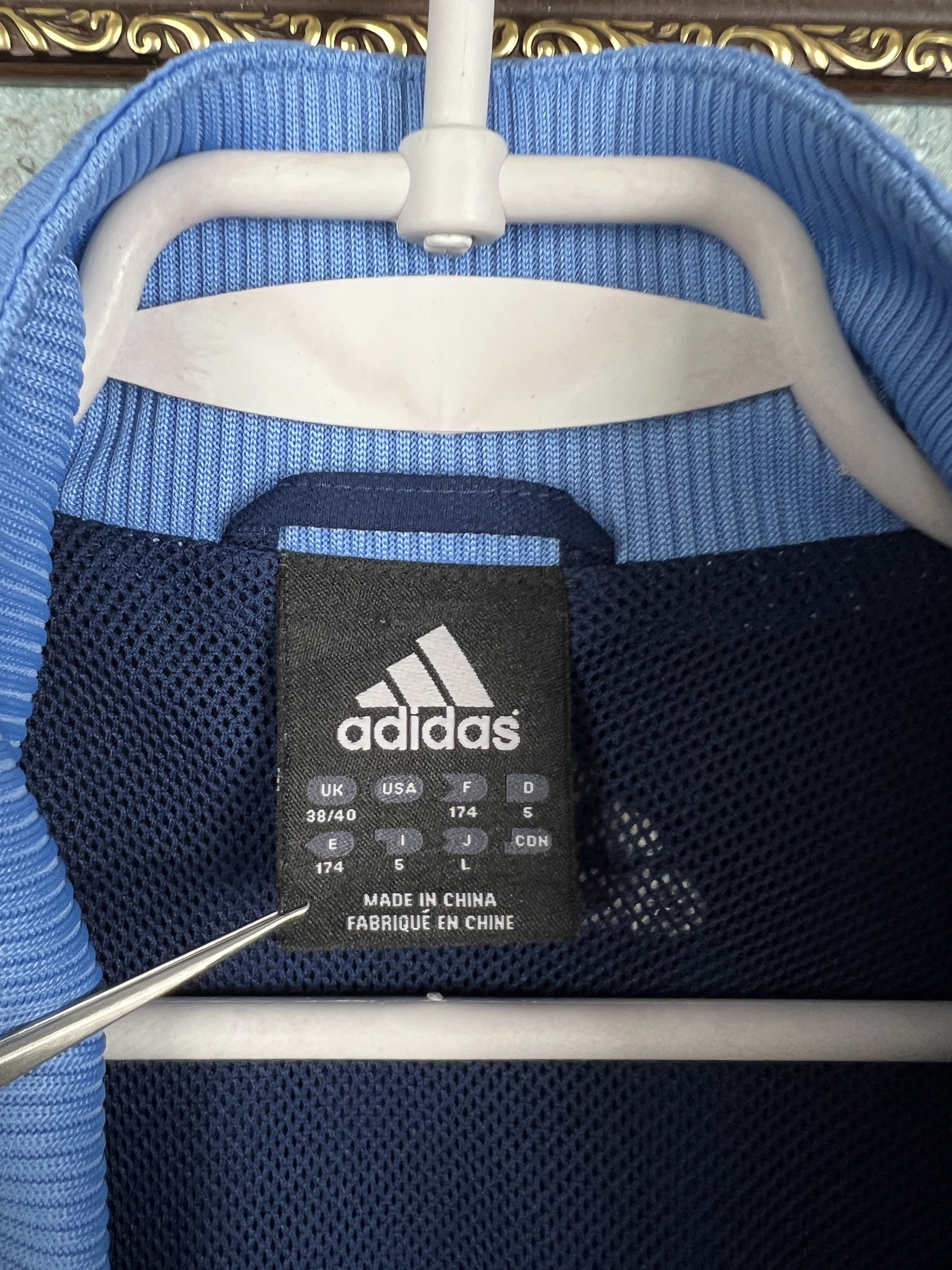 Adidas Vintage Adidas Real Madrid Football Jacket Soccer Track Top Size US M / EU 48-50 / 2 - 8 Thumbnail