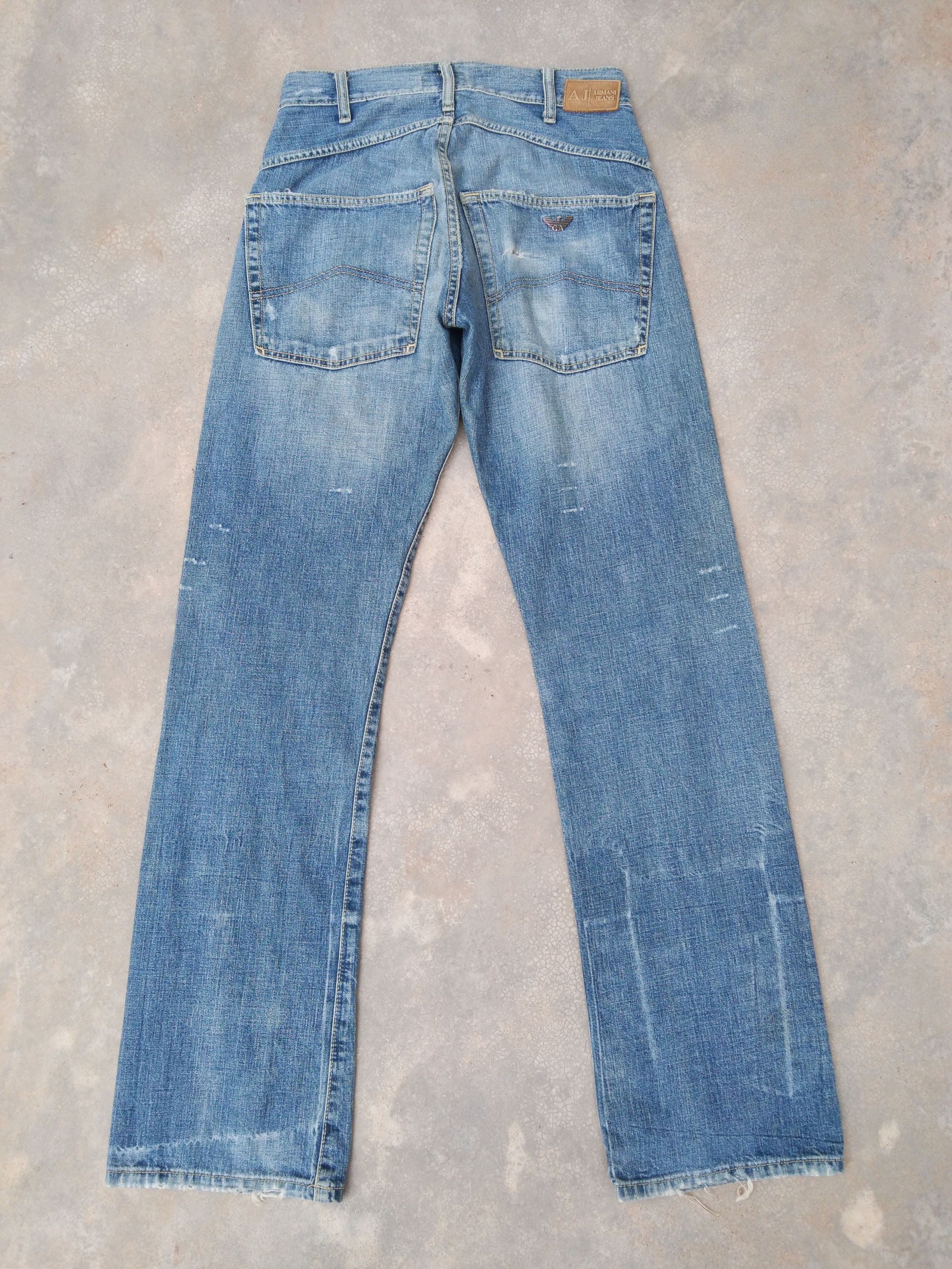 Giorgio Armani Vintage Giorgio Armani Boot Cut Jeans 28x33 Size US 28 / EU 44 - 2 Thumbnail
