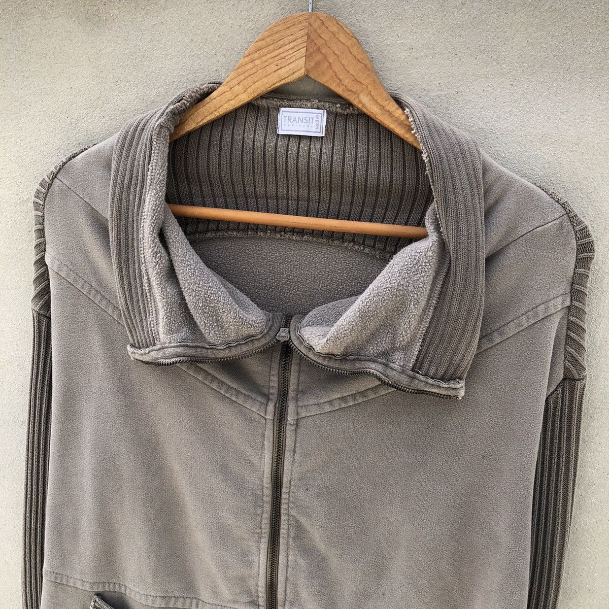 Transit TRANSIT par-such Cotton Full Zip Jacket Size US L / EU 52-54 / 3 - 2 Thumbnail