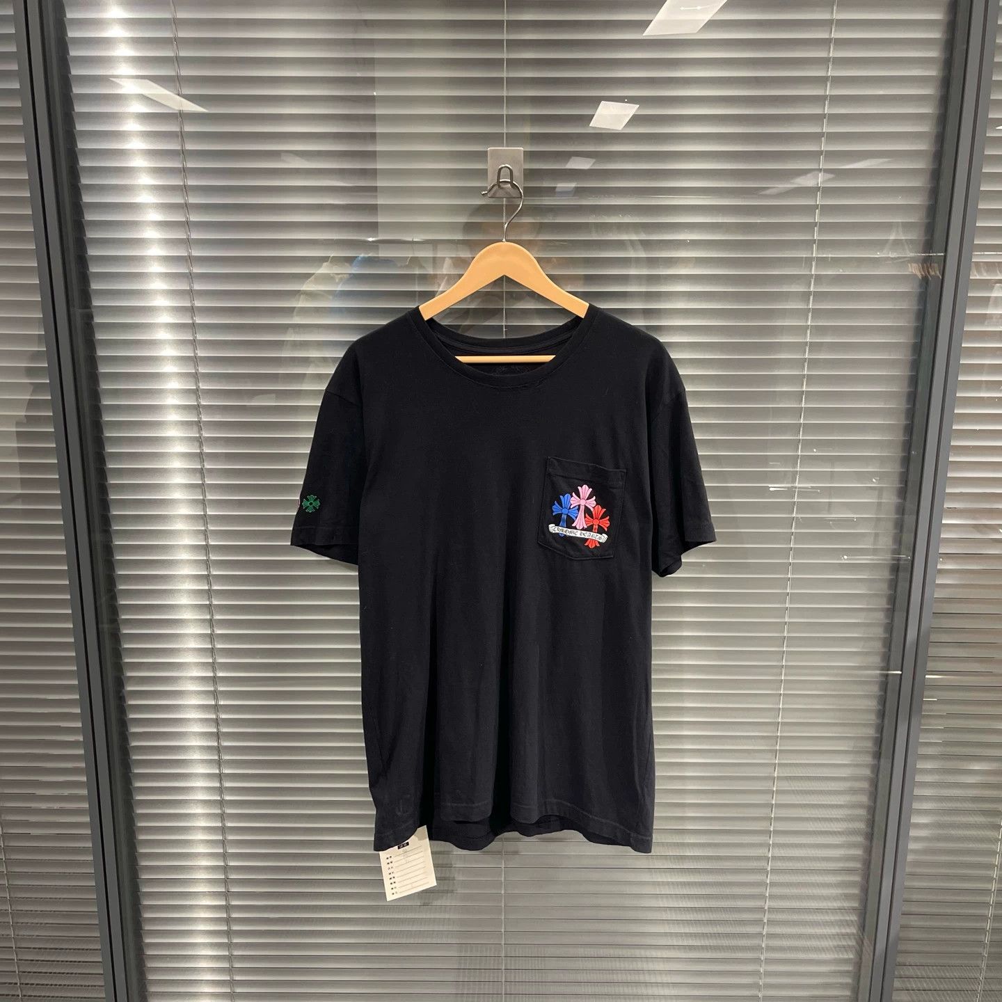 Chrome Hearts Chrome Hearts Black Cross SS Rainbow Phantom L 99N Size US L / EU 52-54 / 3 - 2 Thumbnail
