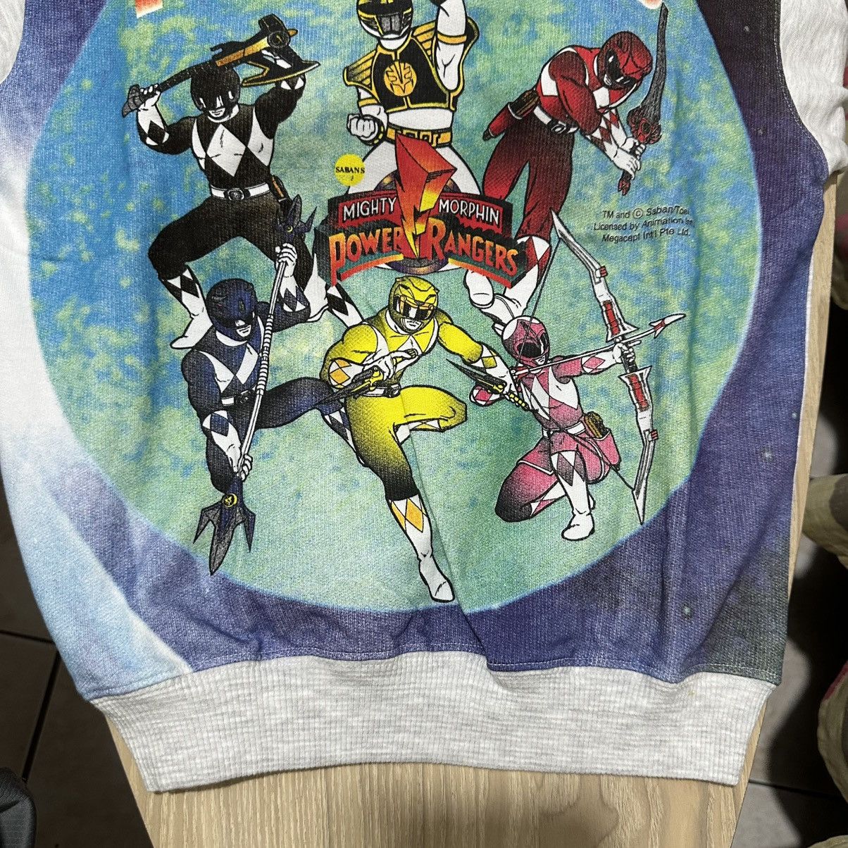 Vintage Vintage Power Rangers Mighty Morphin Graphic Tshirt Size US S / EU 44-46 / 1 - 2 Thumbnail