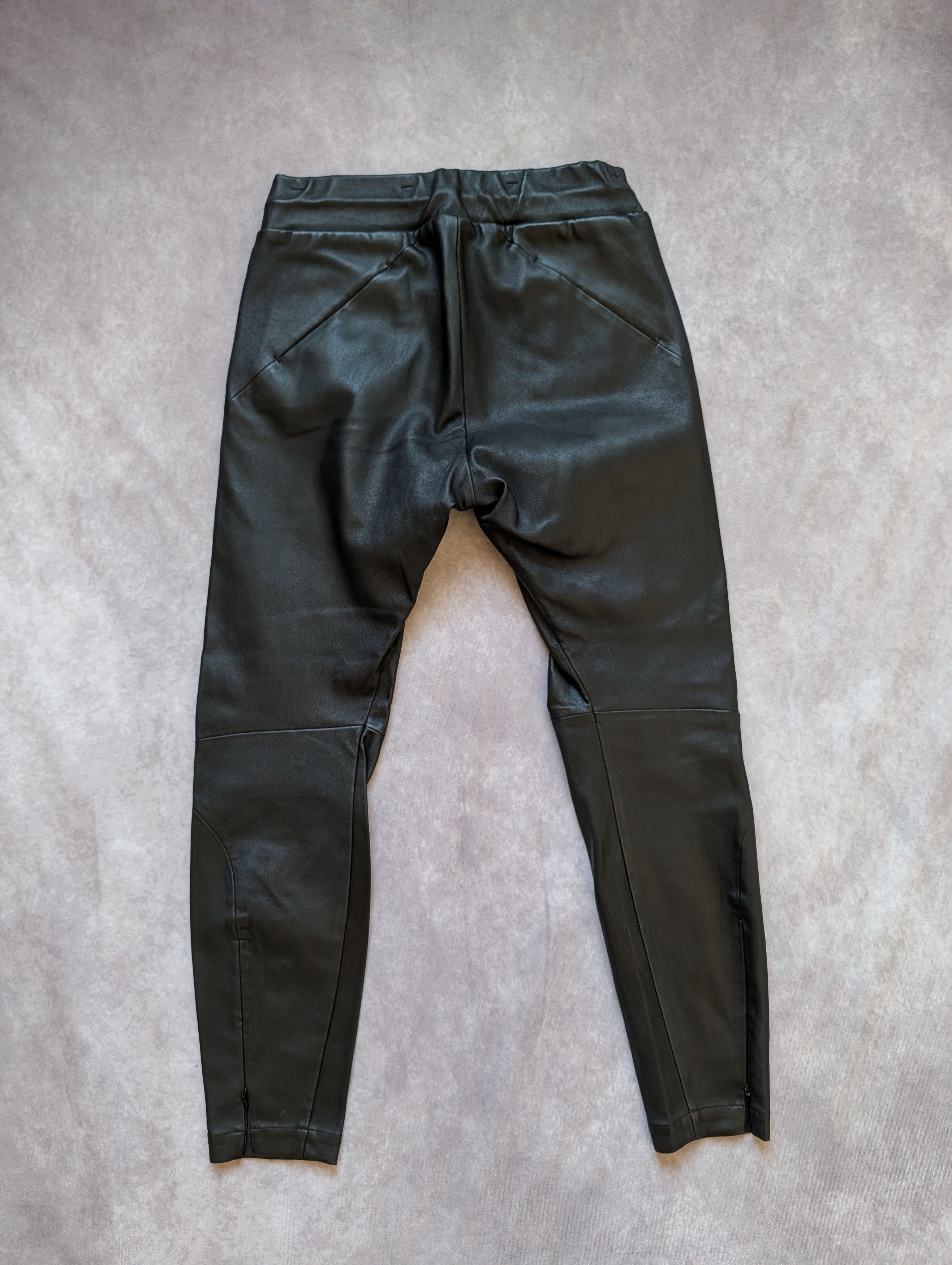 Kazuyuki Kumagai Attachment leather pants, cotton lined Size US 32 / EU 48 - 2 Thumbnail
