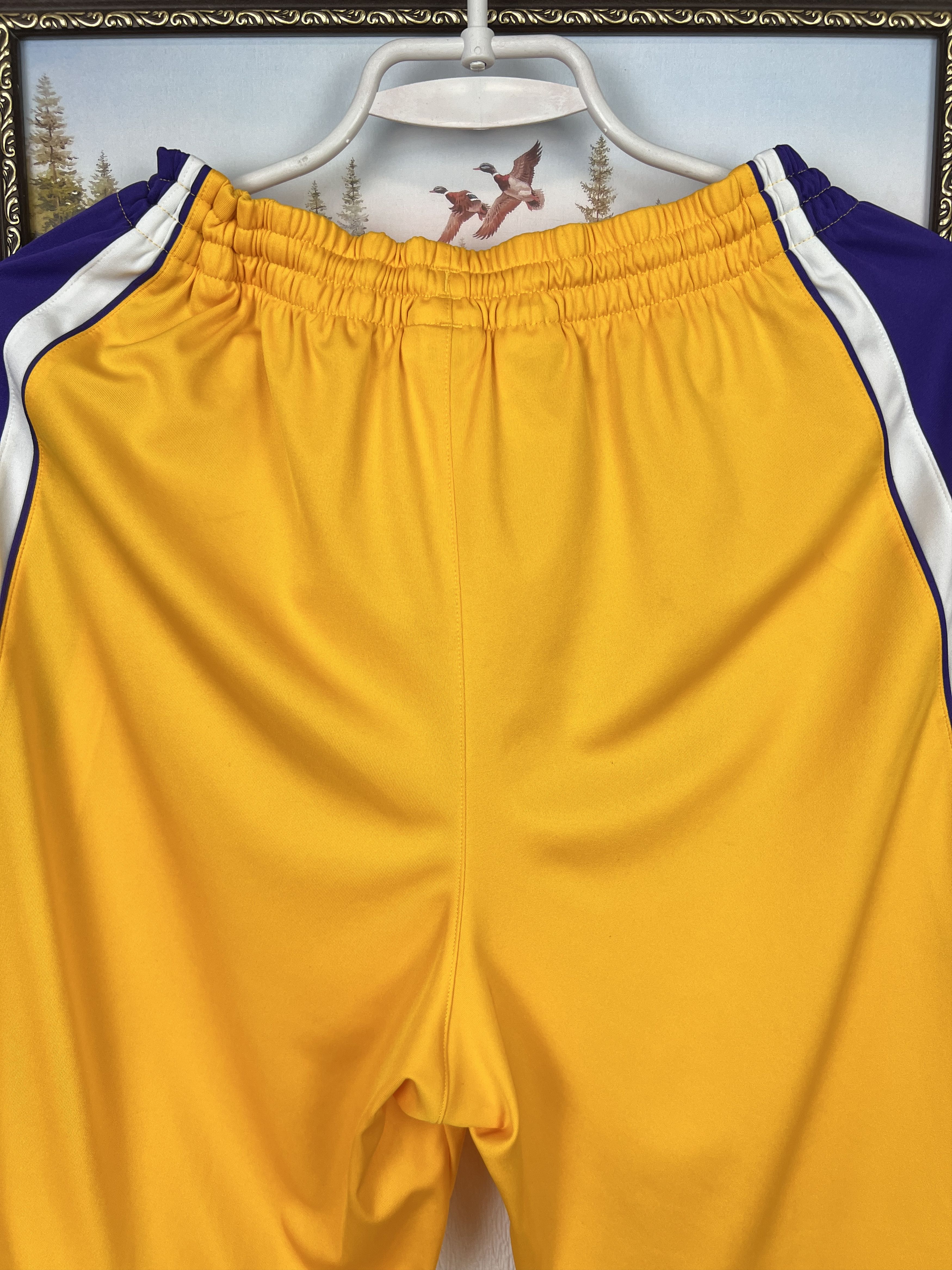 Adidas Vintage Los Angeles Lakers Bryant NBA Kids 16 Y Shorts Size US 30 / EU 46 - 16 Thumbnail