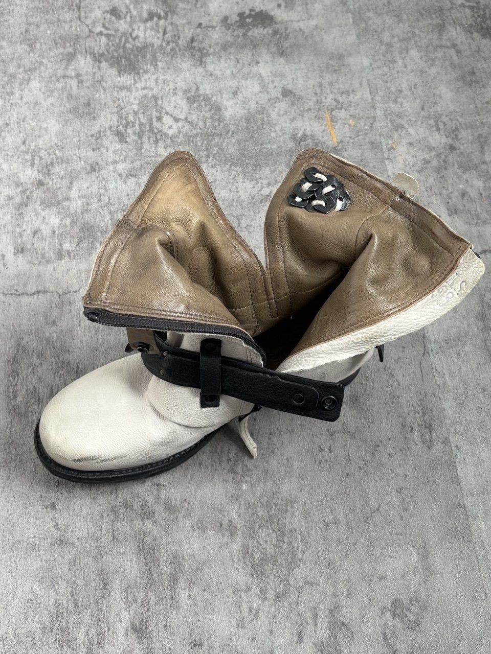 A.S.98 A.S. 98 Airsteps Avantgarde Archive Leather Boots Size US 8 / IT 38 - 14 Thumbnail