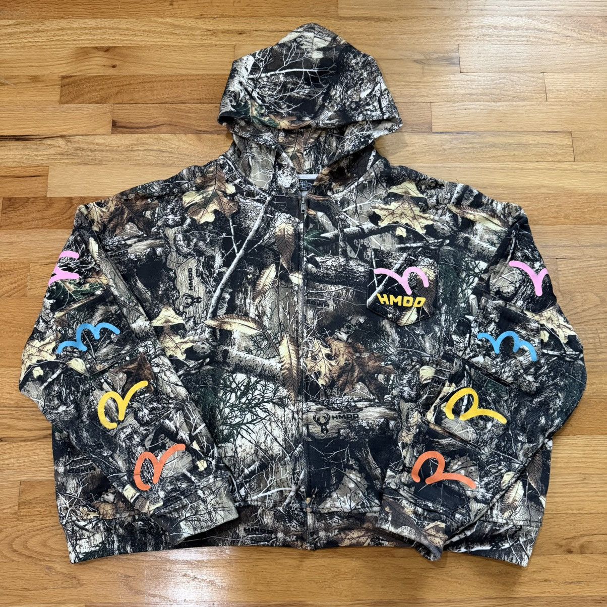 Happy Memories Don’t Die HMDD Realtree Camo Pocket Hoodie