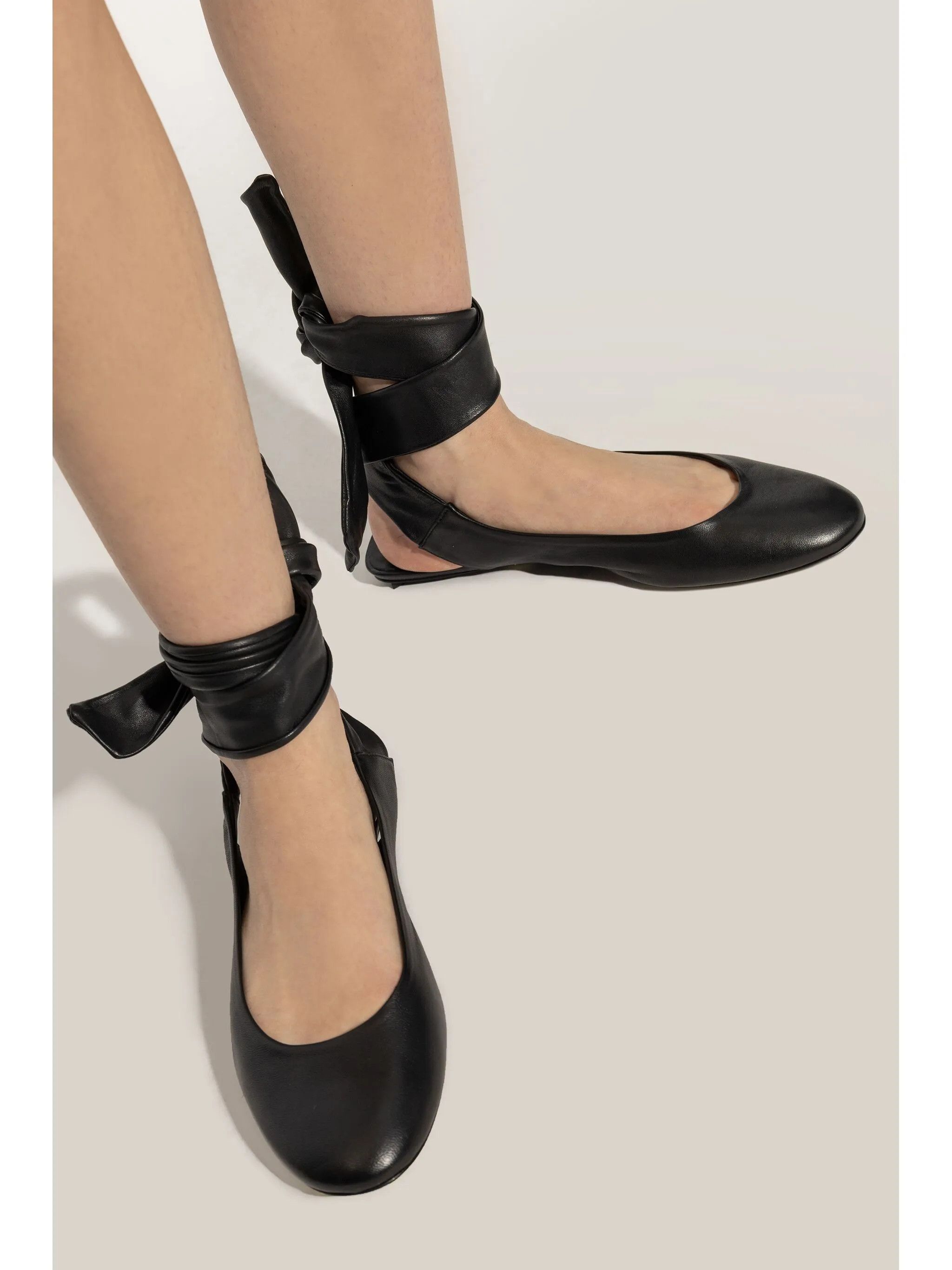 The Attico o1s22i1n0325 Cloe Ballet Flats in Black Size US 10 / IT 40 - 2 Thumbnail