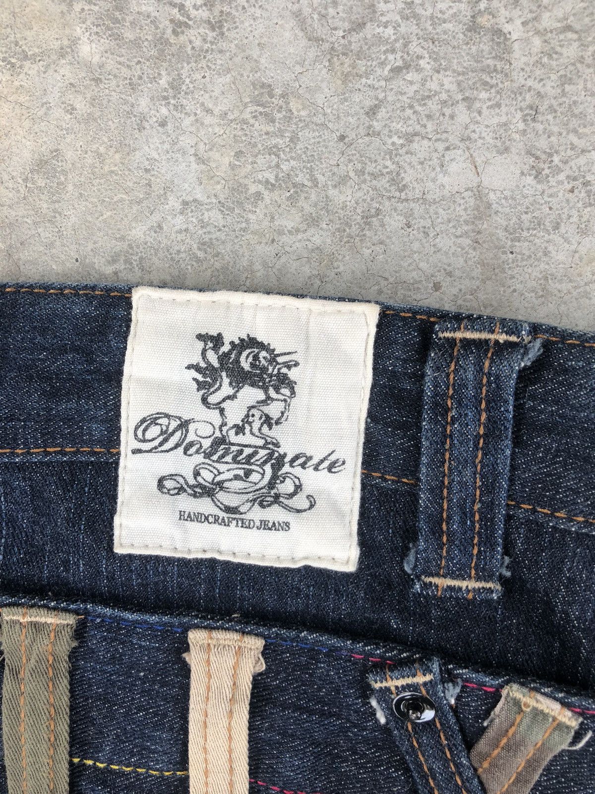 Hysteric Glamour Japanese Dominate Handcrafted Double Waist Distressed Jeans Size US 30 / EU 46 - 15 Thumbnail