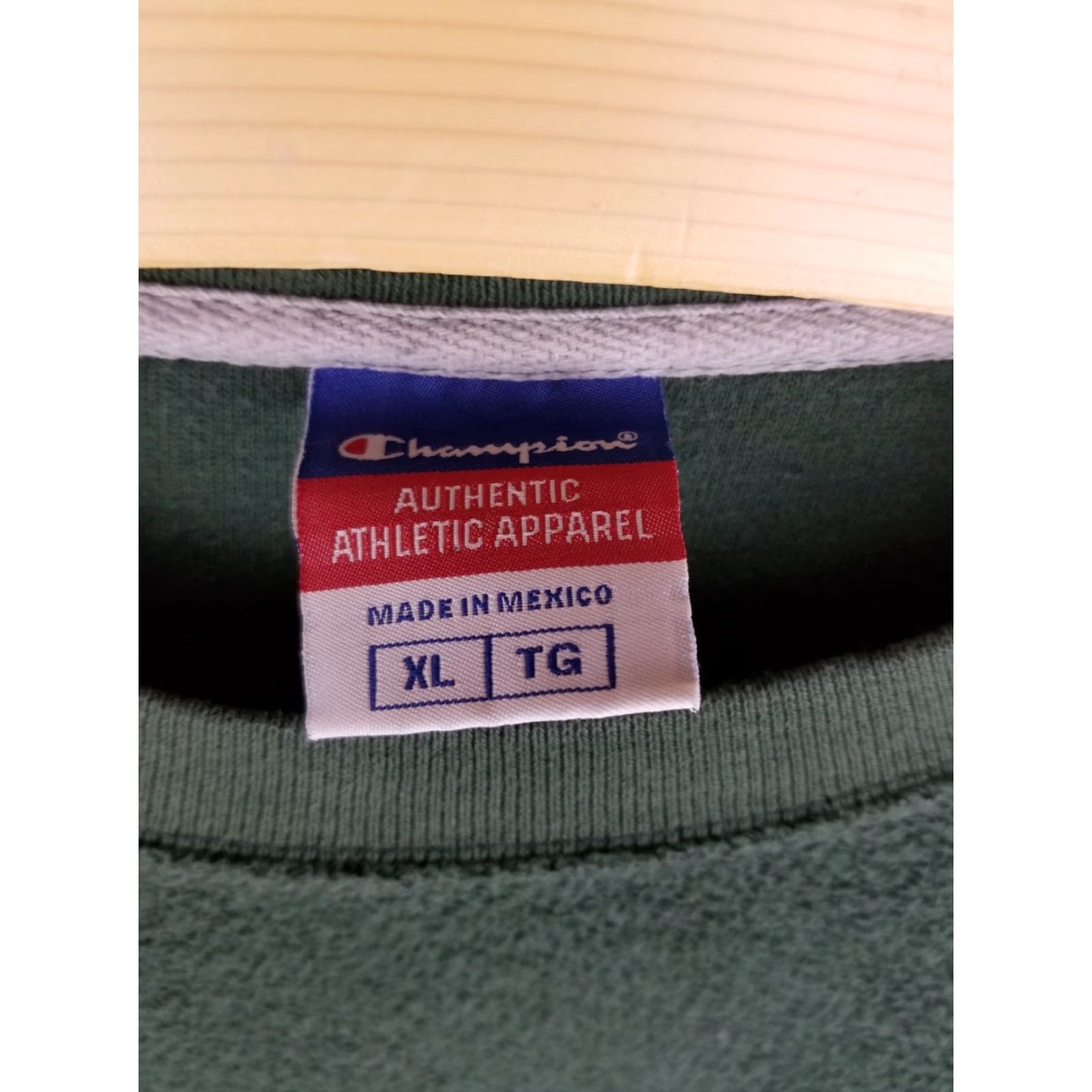 Champion VINTAGE Champion GREEN Fleece Sweatshirt XL Sweatshirt Camouflage Pullover Men XS? Size US XL / EU 56 / 4 - 3 Thumbnail