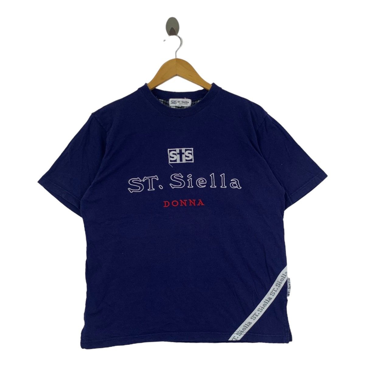 Vintage Vintage ST. SIELLA ENGLAND Donna Embroidered Size L / US 10 / IT 46 - 1 Thumbnail