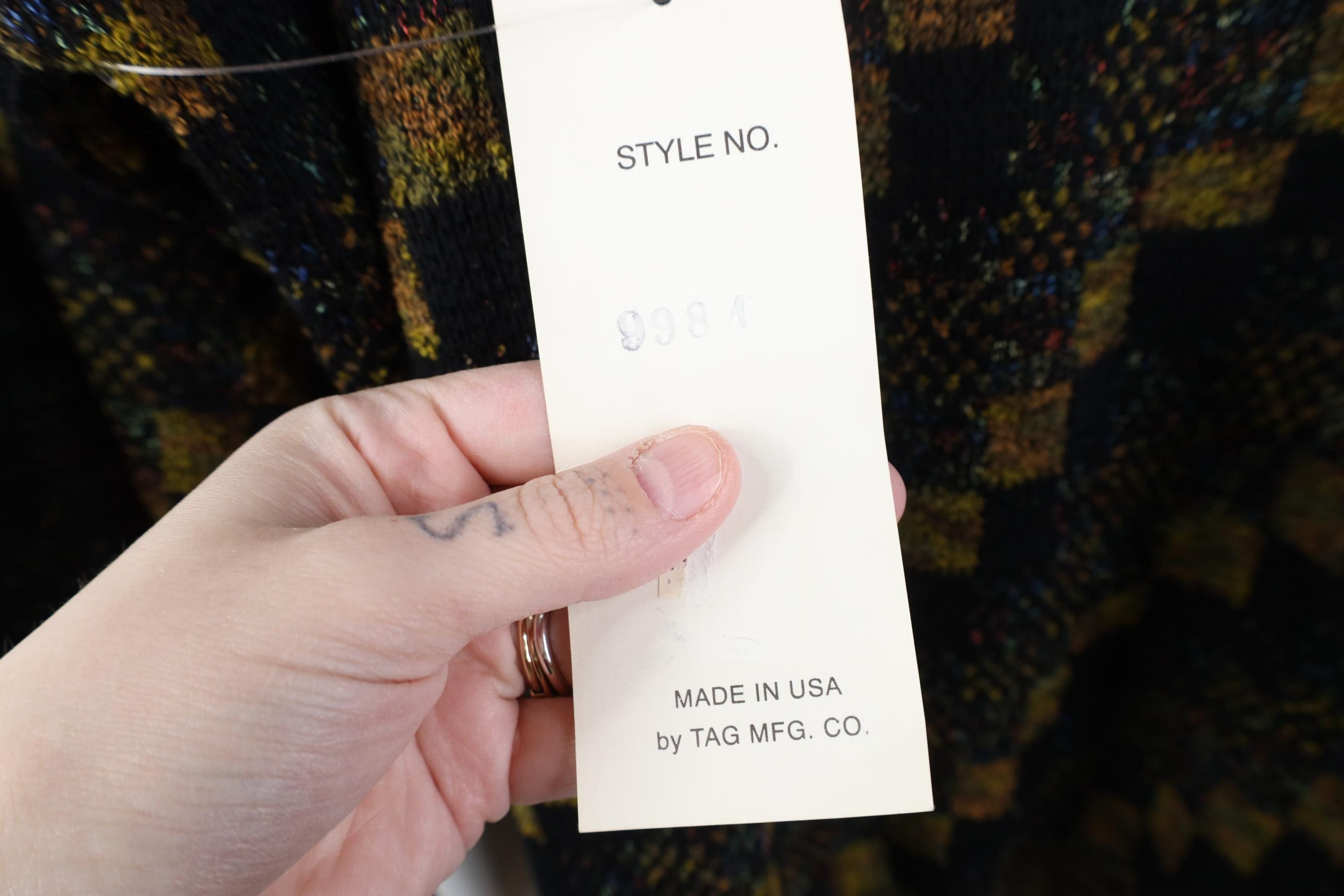 Vintage Deadstock Vintage 90s Coogi Style Checkered Knit Sweater USA Size US XXL / EU 58 / 5 - 6 Thumbnail